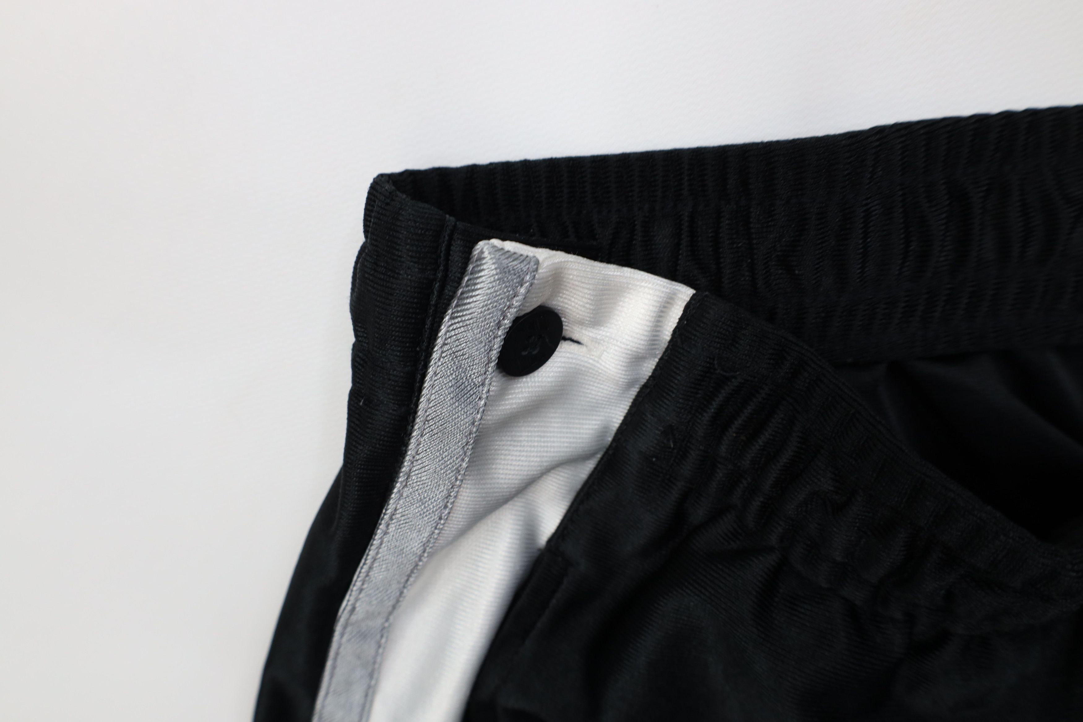 Adidas Vintage Y2K Adidas Striped Wide Leg Tearaway Pants Black Size US 40 / EU 56 - 8 Thumbnail