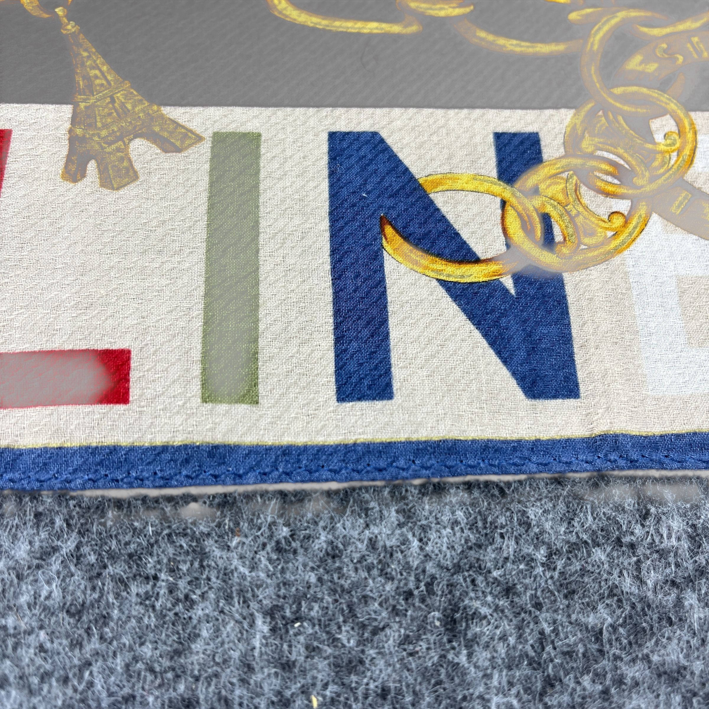 Vintage Vintage Celine Handkerchief / Bandana / Neckerchief B390 Size ONE SIZE - 7 Thumbnail