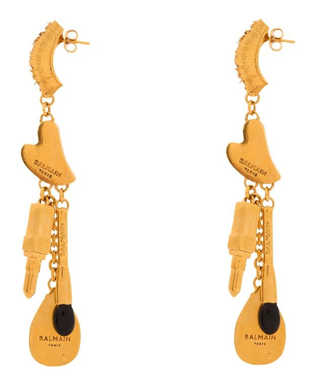 Balmain Earrings Size ONE SIZE - 1 Thumbnail