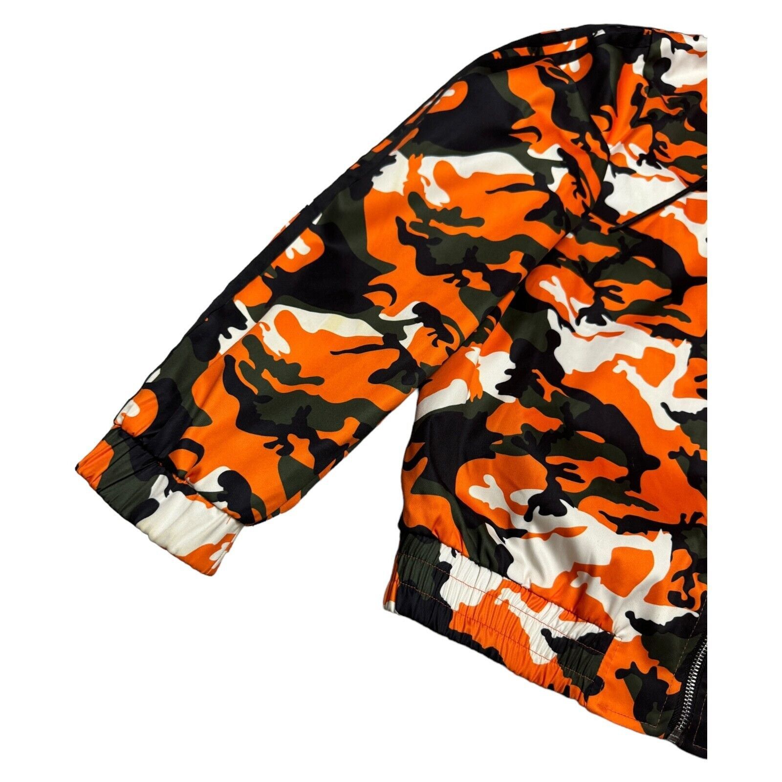 I.AM.GIA I AM GIA Luxury Designer Streetwear Orange Camo Jacket Size S / US 4 / IT 40 - 3 Thumbnail