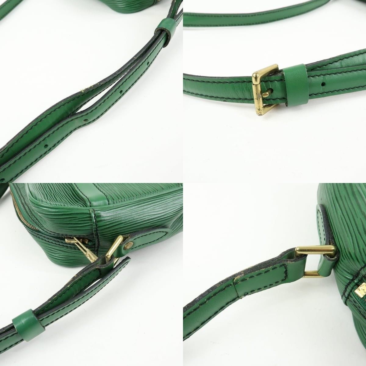 Louis Vuitton Louis Vuitton Epi Trocadero 24 Shoulder Bag Leather Green Size ONE SIZE - 4 Thumbnail