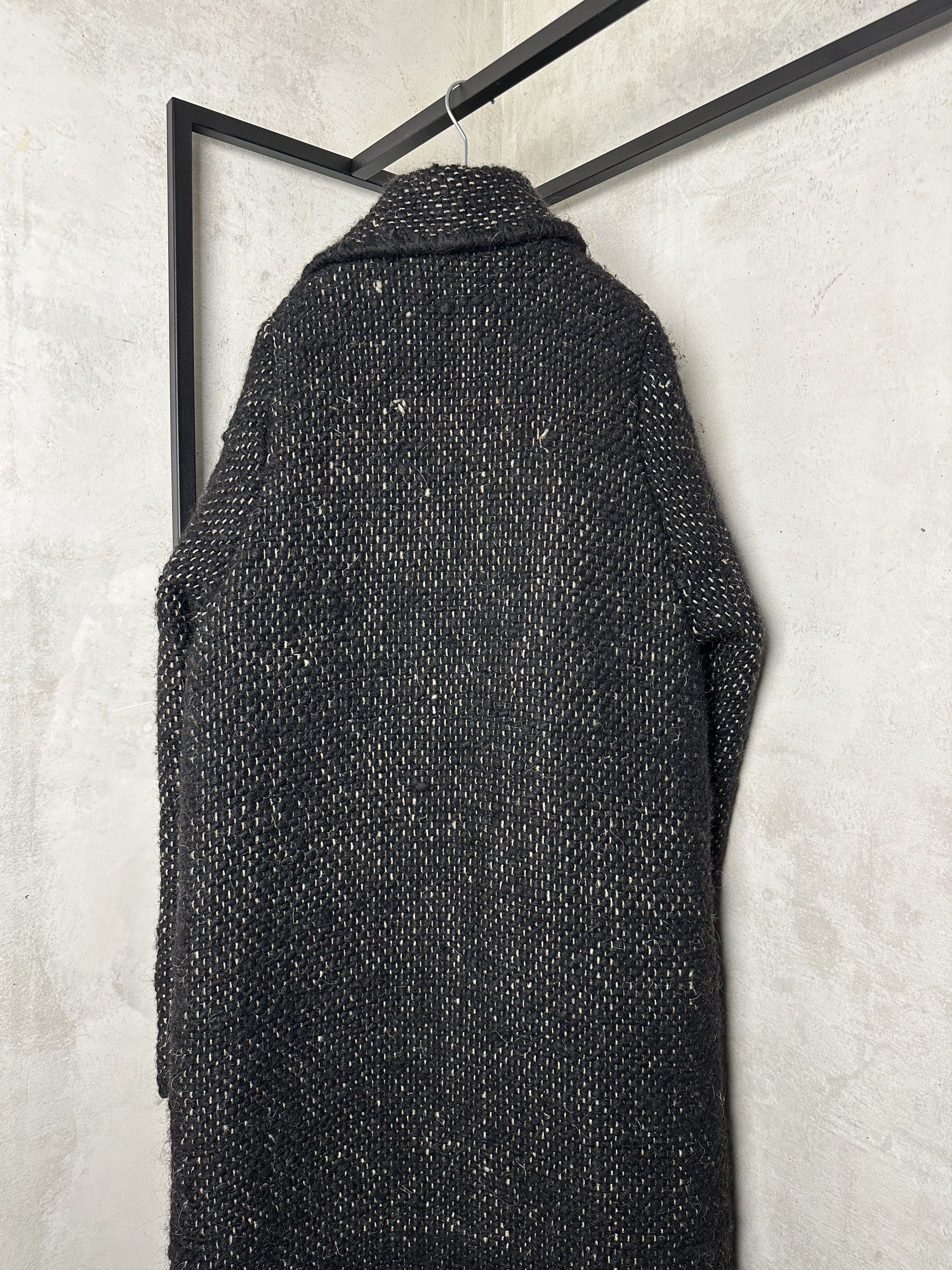 Other Avant Garde like Issey Miyake Heavy Thick Wool Maxi Coat Size M / US 6-8 / IT 42-44 - 7 Thumbnail