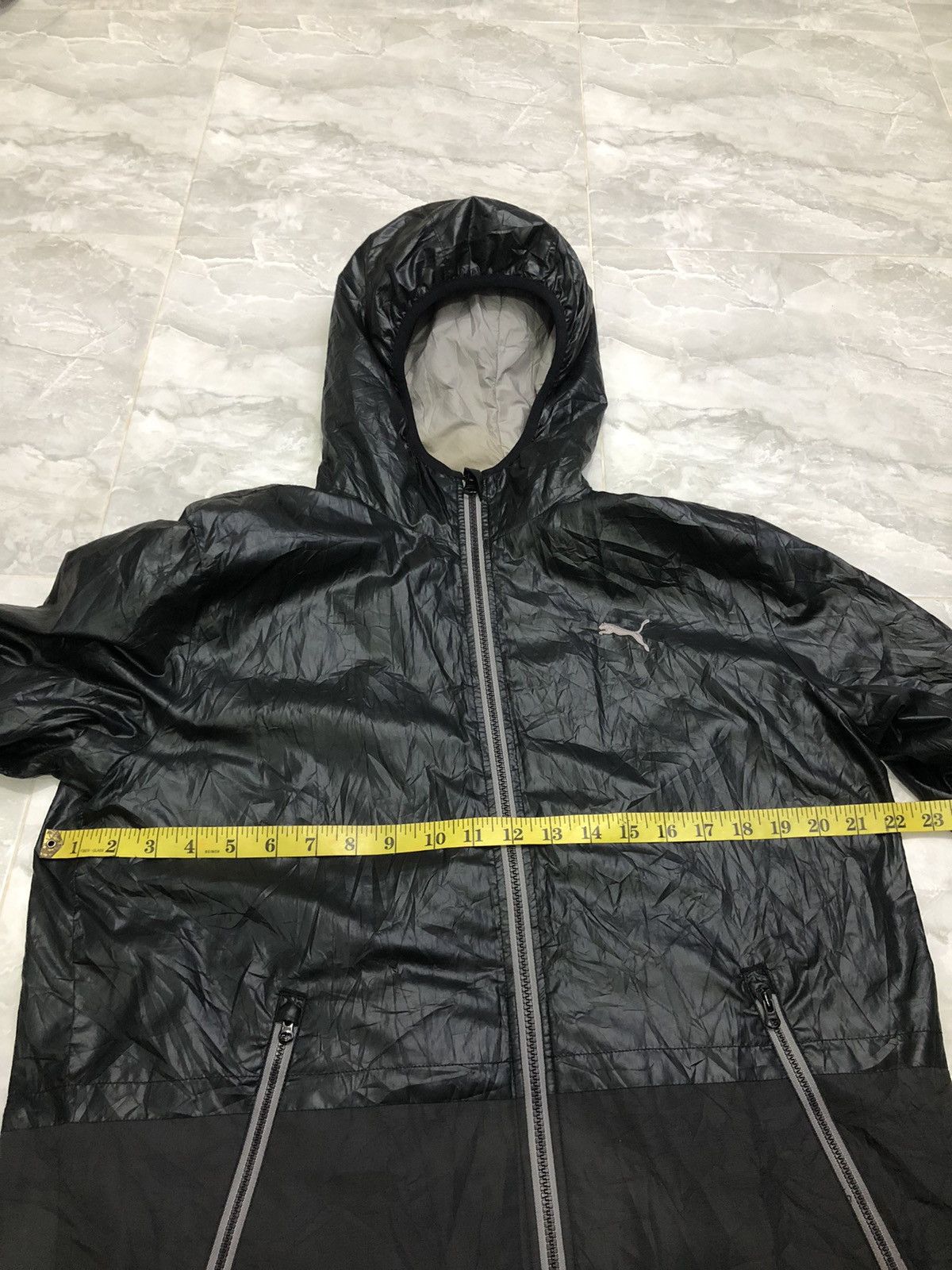 Puma Vintage Puma Sportlifestyle Tech Windbreaker Jacket Size US M / EU 48-50 / 2 - 15 Thumbnail