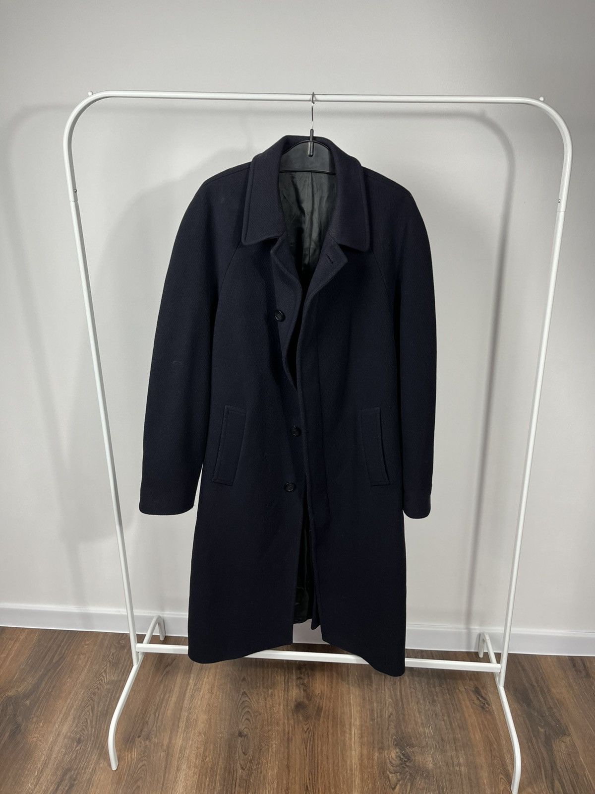 Pierre Cardin Pierre Cardin Wool Cashmere Coat Navy Blue XL Size US XL / EU 56 / 4 - 1 Thumbnail