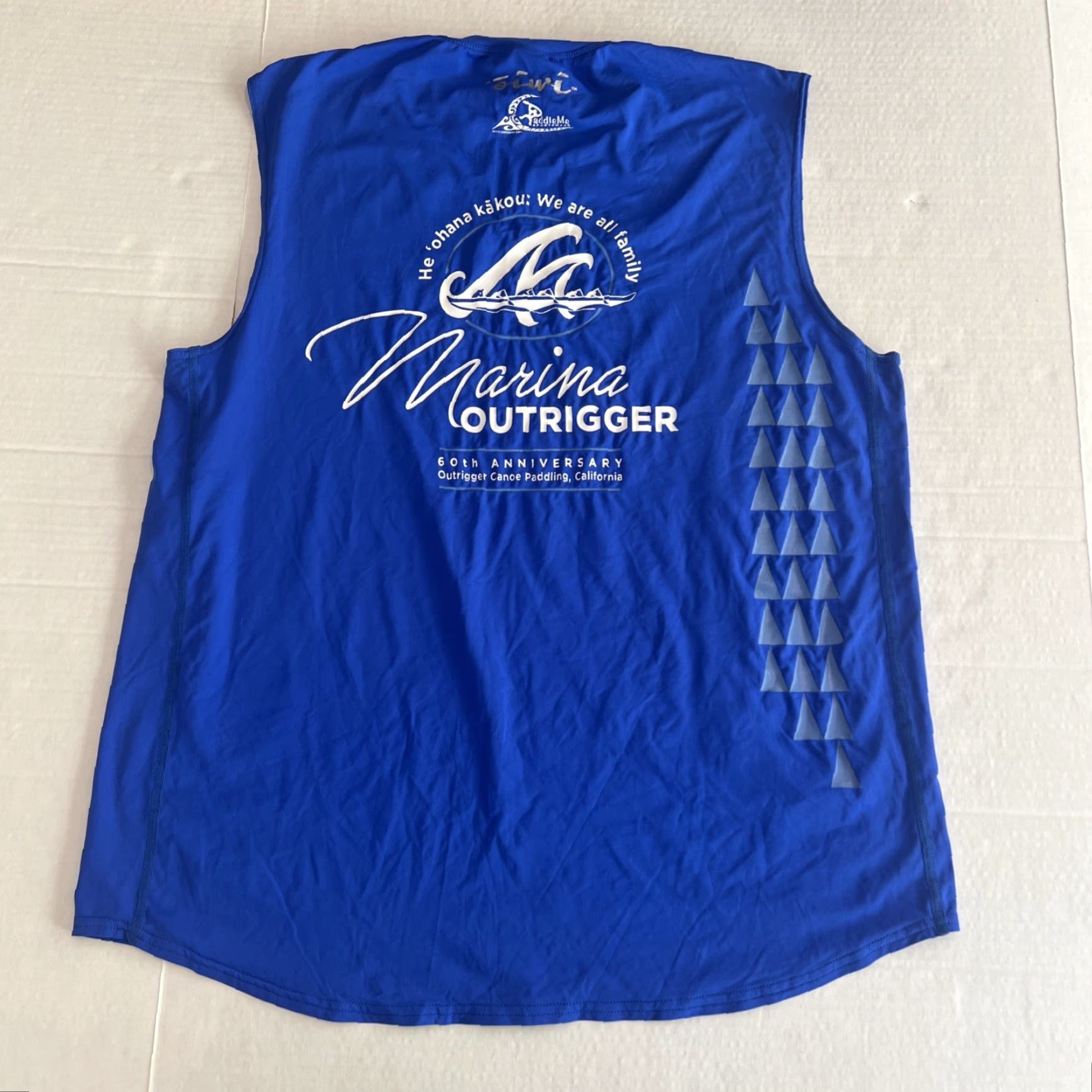 Area Outrigger Canoe Club He ‘Ohana Kakau Athletic Tank Top Shirt Size US L / EU 52-54 / 3 - 5 Thumbnail
