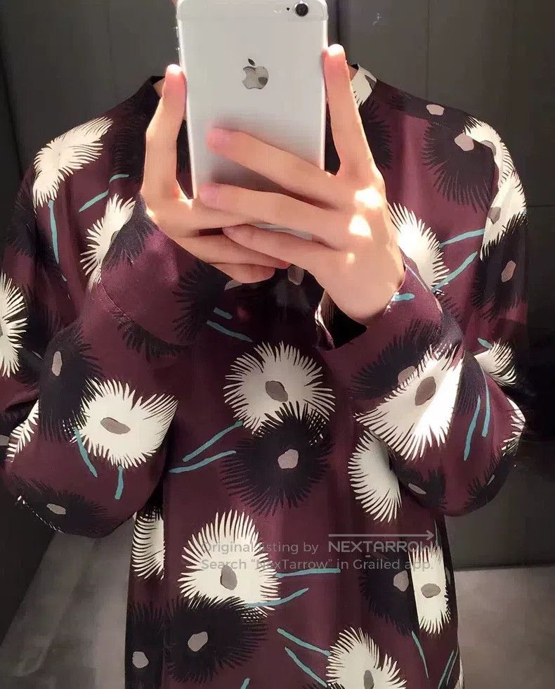 Valentino Valentino Men's dandelion silk sweatshirt Size US S / EU 44-46 / 1 - 6 Thumbnail