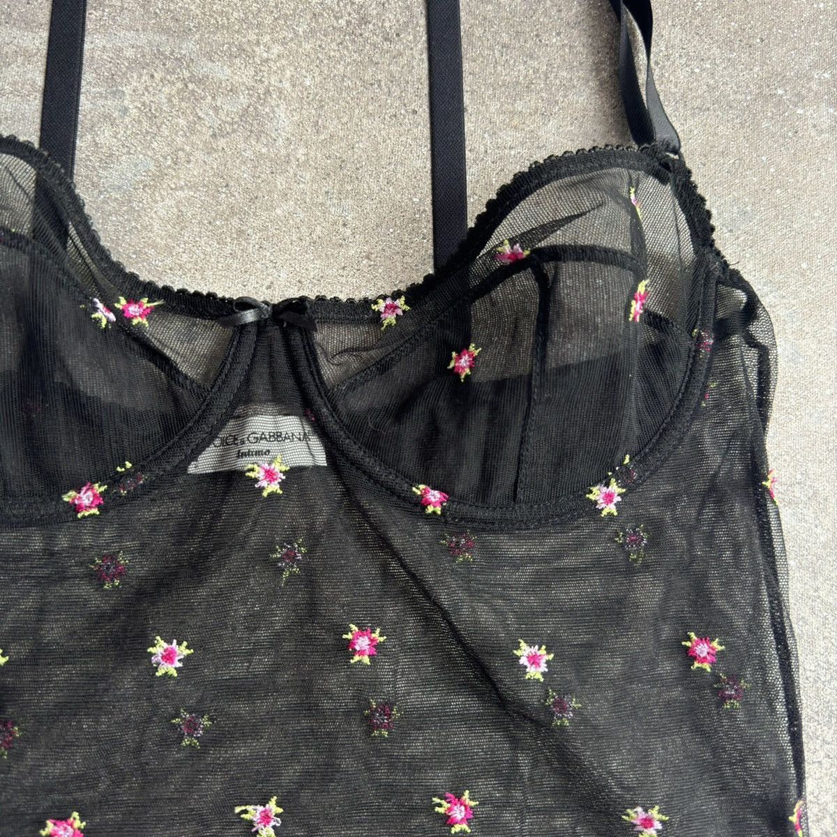 Dolce & Gabbana Dolce & Gabbana Vintage Amazing Mesh Tank Top Size M / US 6-8 / IT 42-44 - 3 Thumbnail
