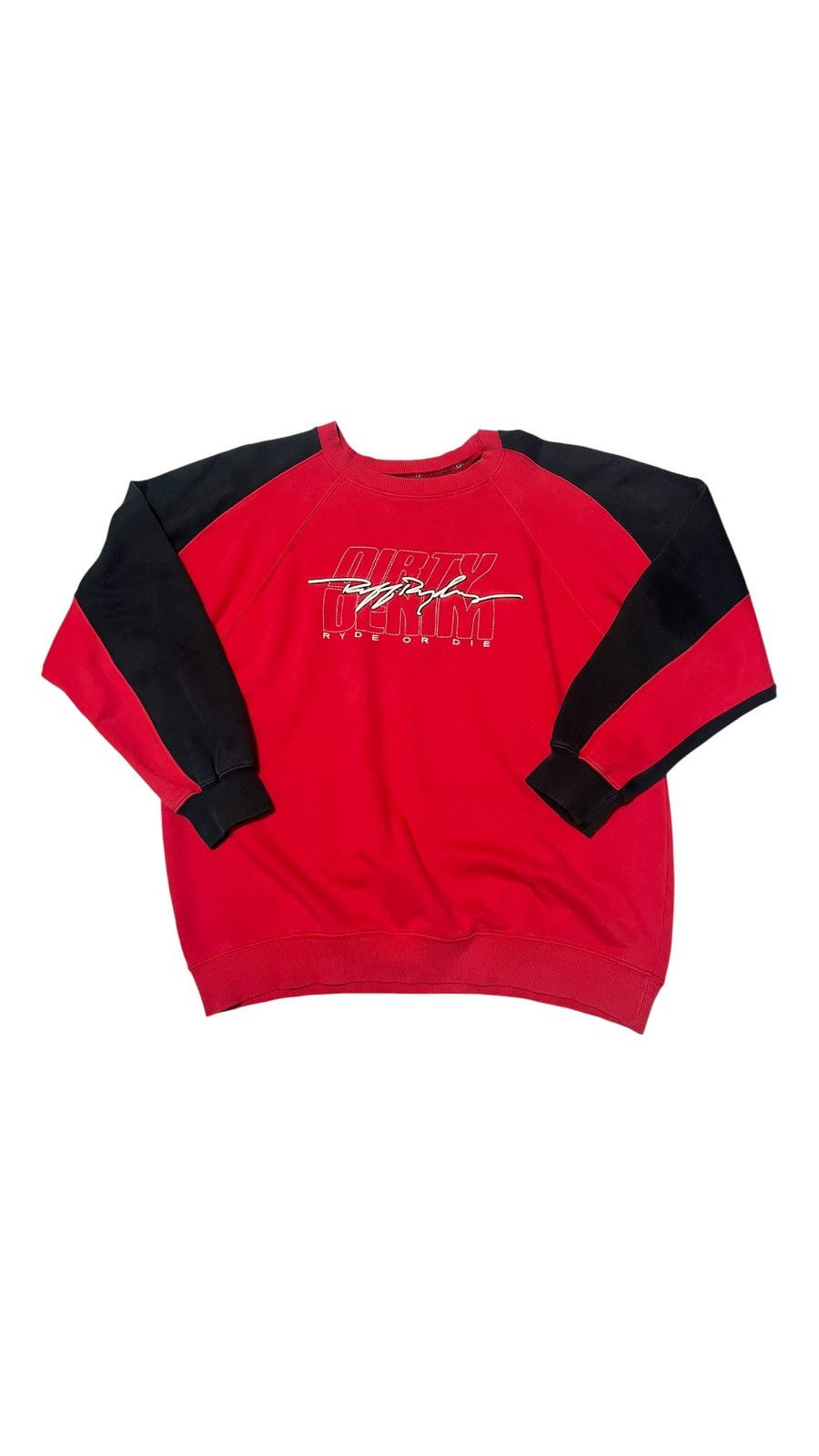 Ruff Ryders Vintage Crewneck Ruff Ryders Red y2k Size US XL / EU 56 / 4 - 1 Thumbnail