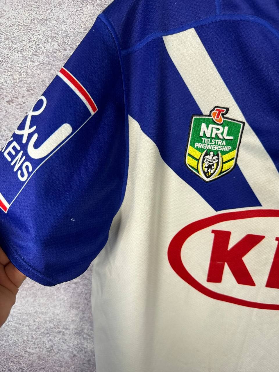 Canterbury of New Zealand Bulldogs 2017 Home Rugby League Jersey NRL Canterbury XL Size US XL / EU 56 / 4 - 6 Thumbnail