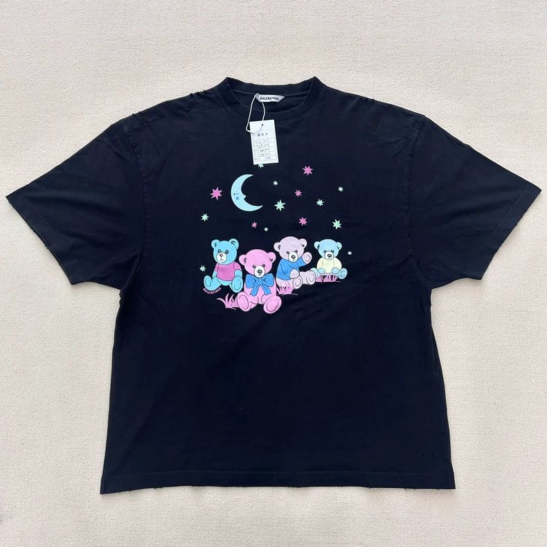 Balenciaga Bear printed short sleeve