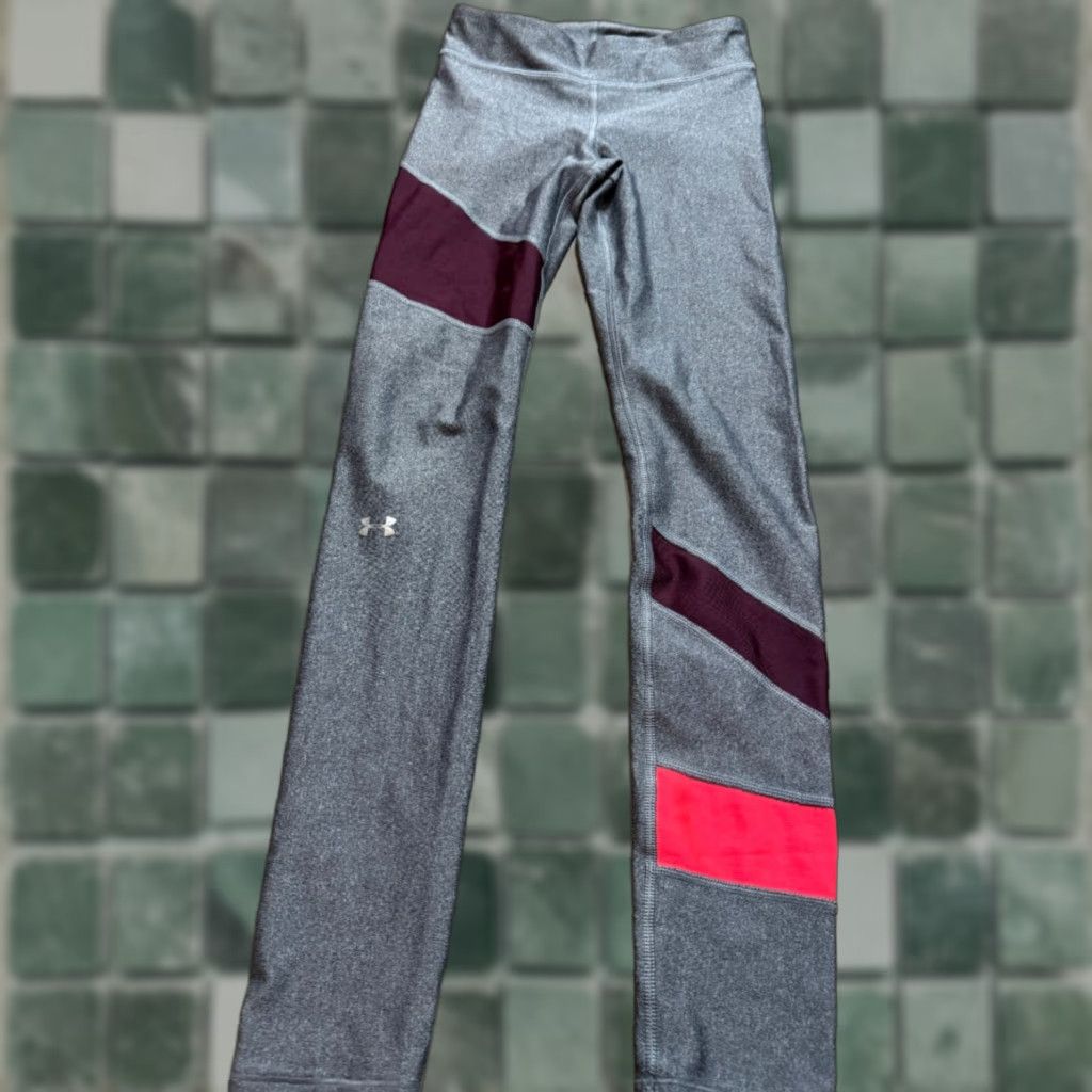 Under Armour Under Armour Leggings Womens XS Gray Jogger Cross Training Gym & Running Womens XS Gray Size 26" / US 2 / IT 38 - 1 Thumbnail