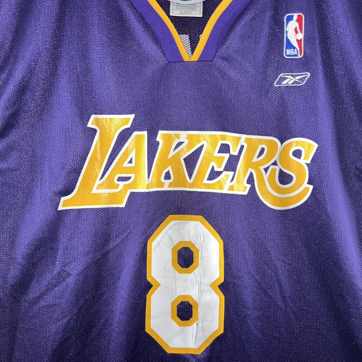 Reebok VINTAGE REEBOK NBA LOS ANGELES LAKERS KOBE BRYANT JERSEY Size US XL / EU 56 / 4 - 3 Thumbnail