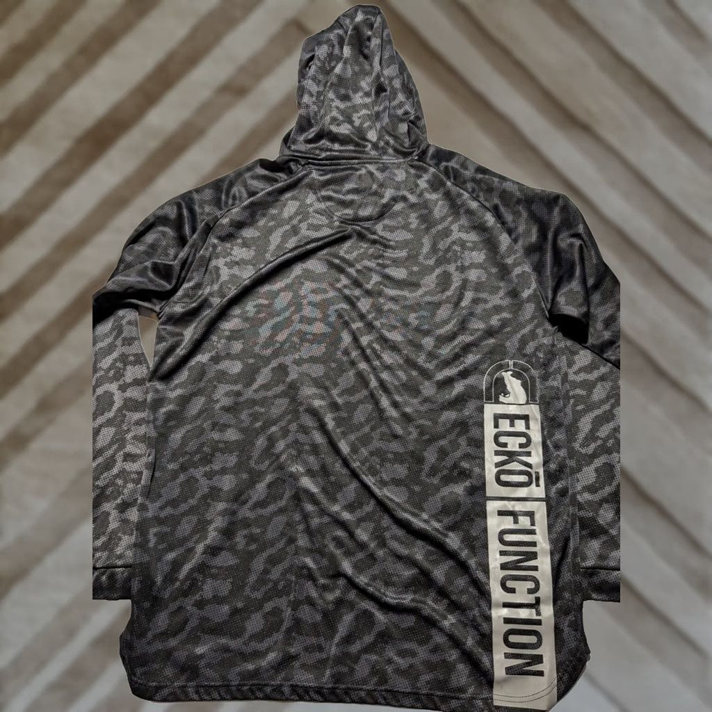 Ecko Unltd. ECKO UNLTD FUNCTION Men XL GUNMETAL Camo Rhino Pullover Hoodie Size US XL / EU 56 / 4 - 1 Thumbnail
