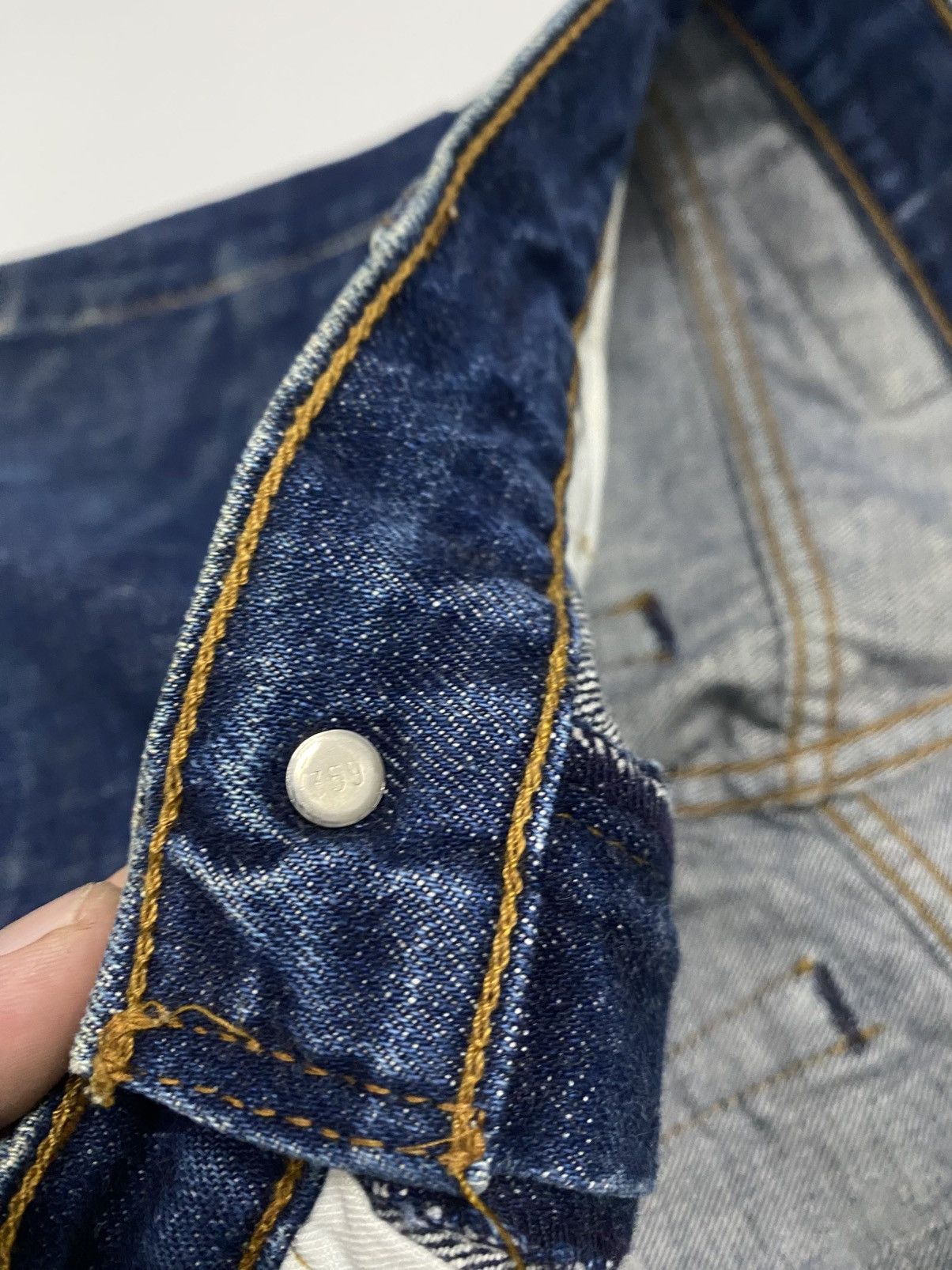 Levi's Vintage Original Levis 509 Straight Cut iconic denim jeans Size US 32 / EU 48 - 6 Thumbnail