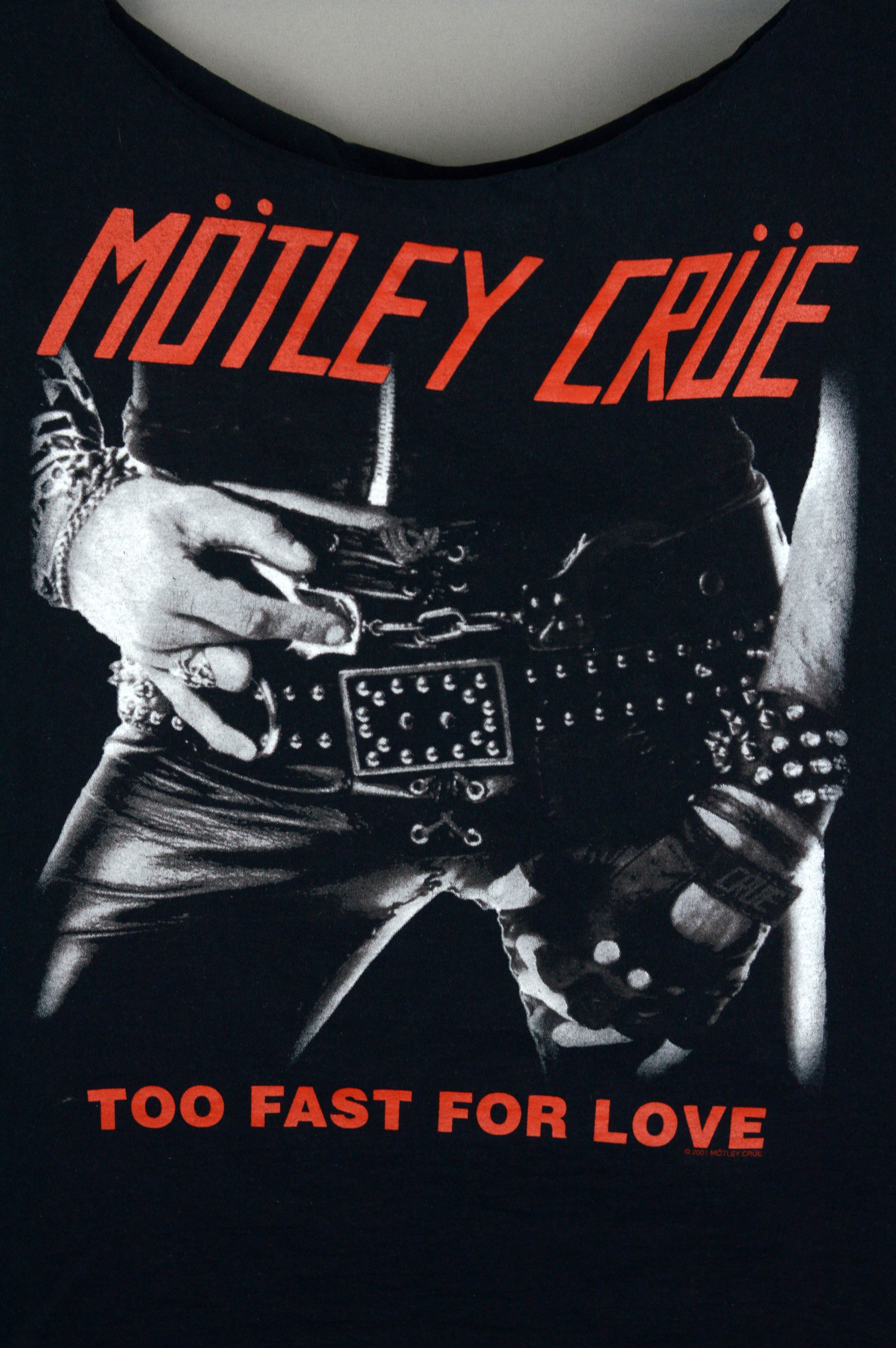 Vintage Vintage Motley Crue Too Fast for Love 2001 t shirt Size US L / EU 52-54 / 3 - 3 Thumbnail