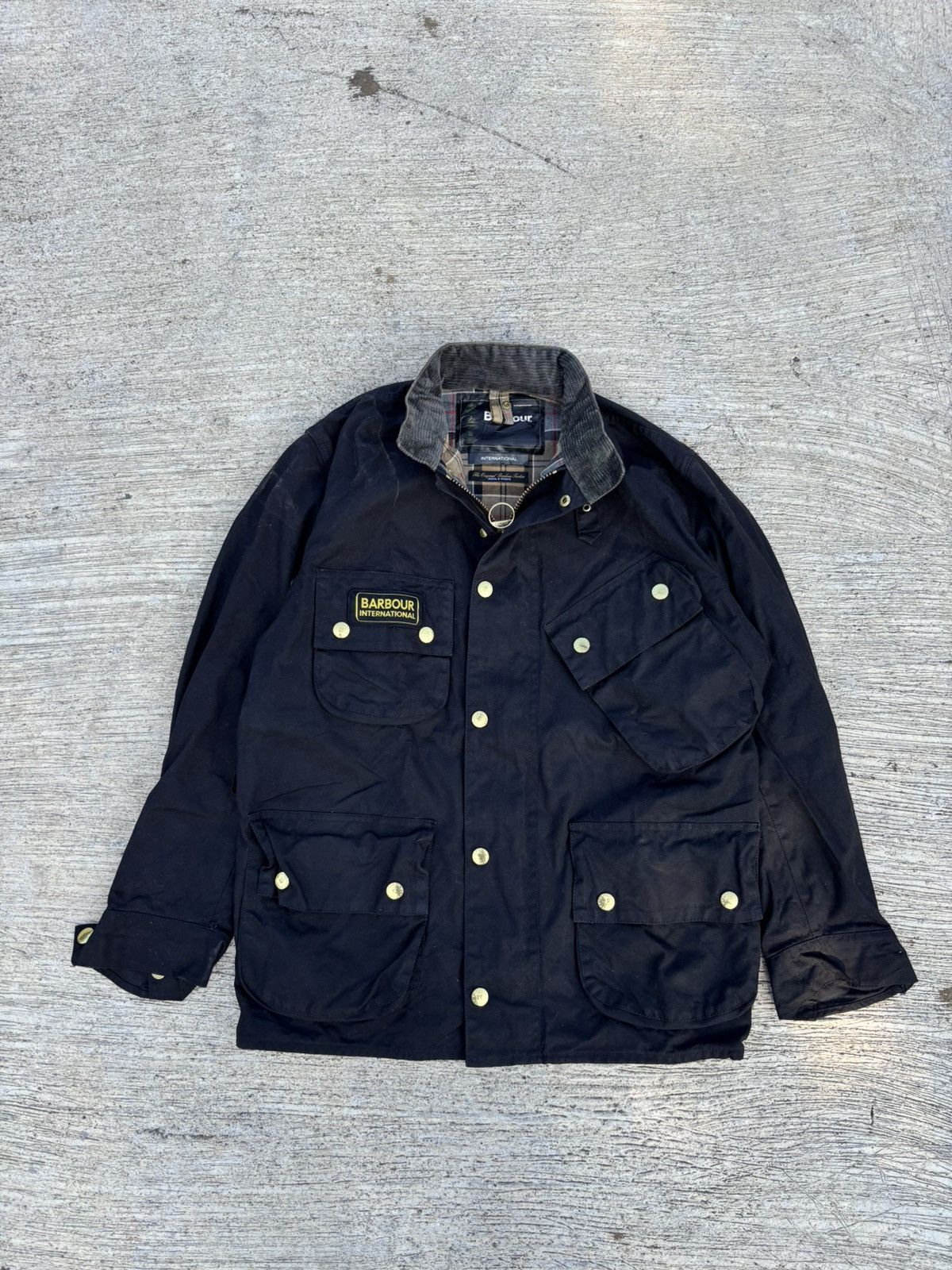 Barbour Barbour wax international jacket black Size US L / EU 52-54 / 3 - 1 Thumbnail