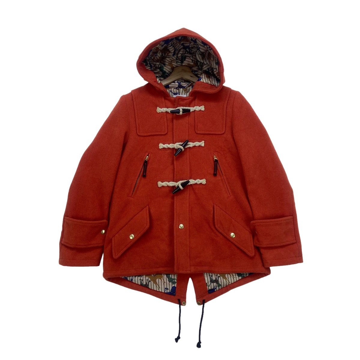 Issey Miyake Ne-Net by Issey Miyake Wool Duffle Coat Size S / US 4 / IT 40 - 4 Thumbnail