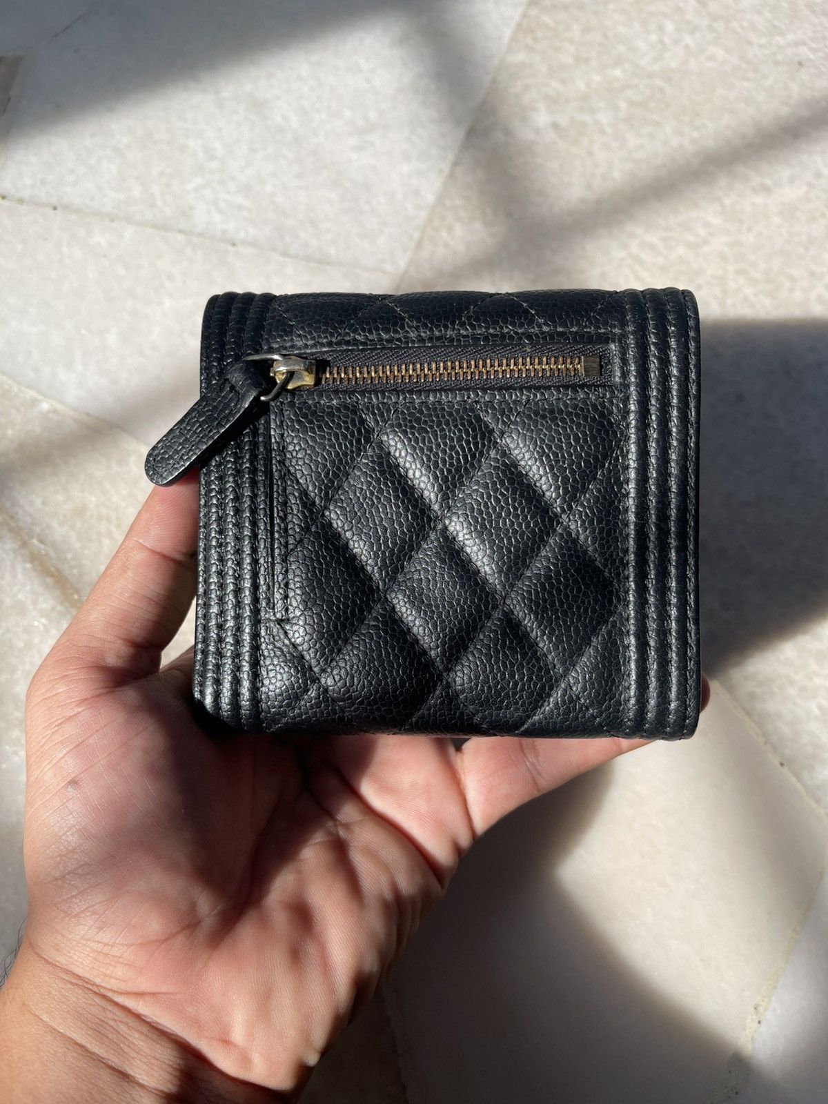 Chanel Chanel Black Boy Wallet Size ONE SIZE - 10 Thumbnail