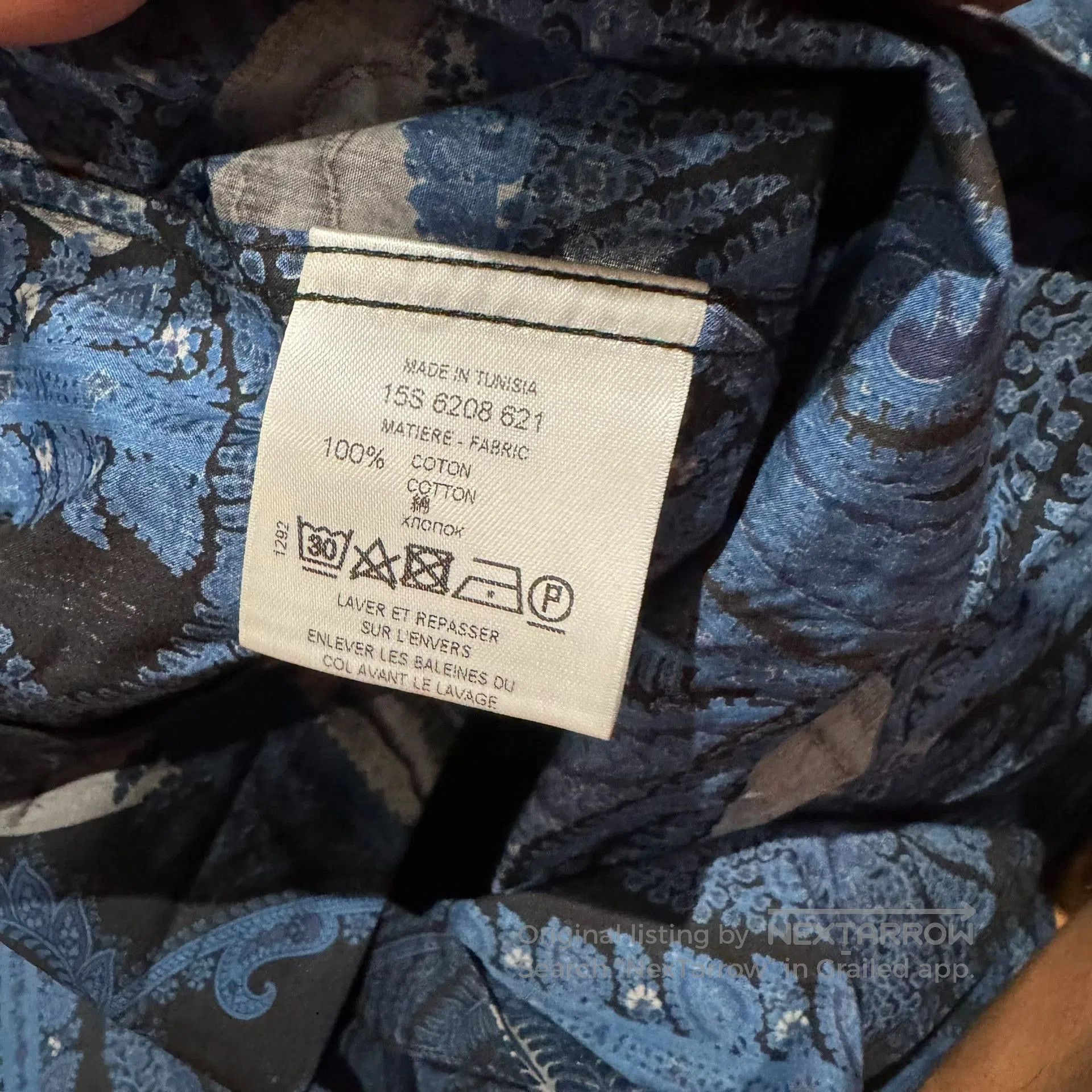 Givenchy Givenchy Vine Print Slim Long. Size US M / EU 48-50 / 2 - 7 Thumbnail