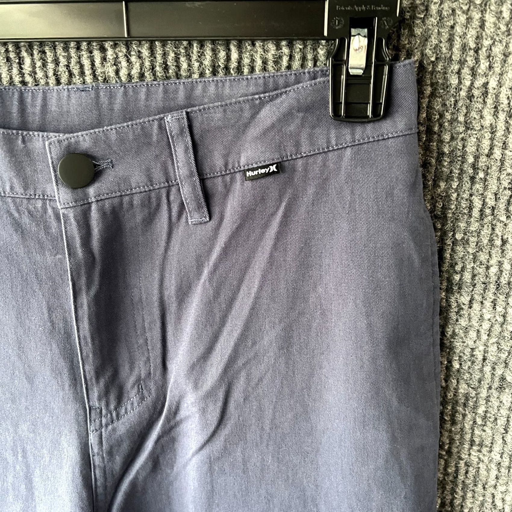 Hurley Hurley Pants Mens 30x30 Blue Chino Casual Relaxed Outdoors Slacks Pockets NEW Size US 30 / EU 46 - 3 Thumbnail