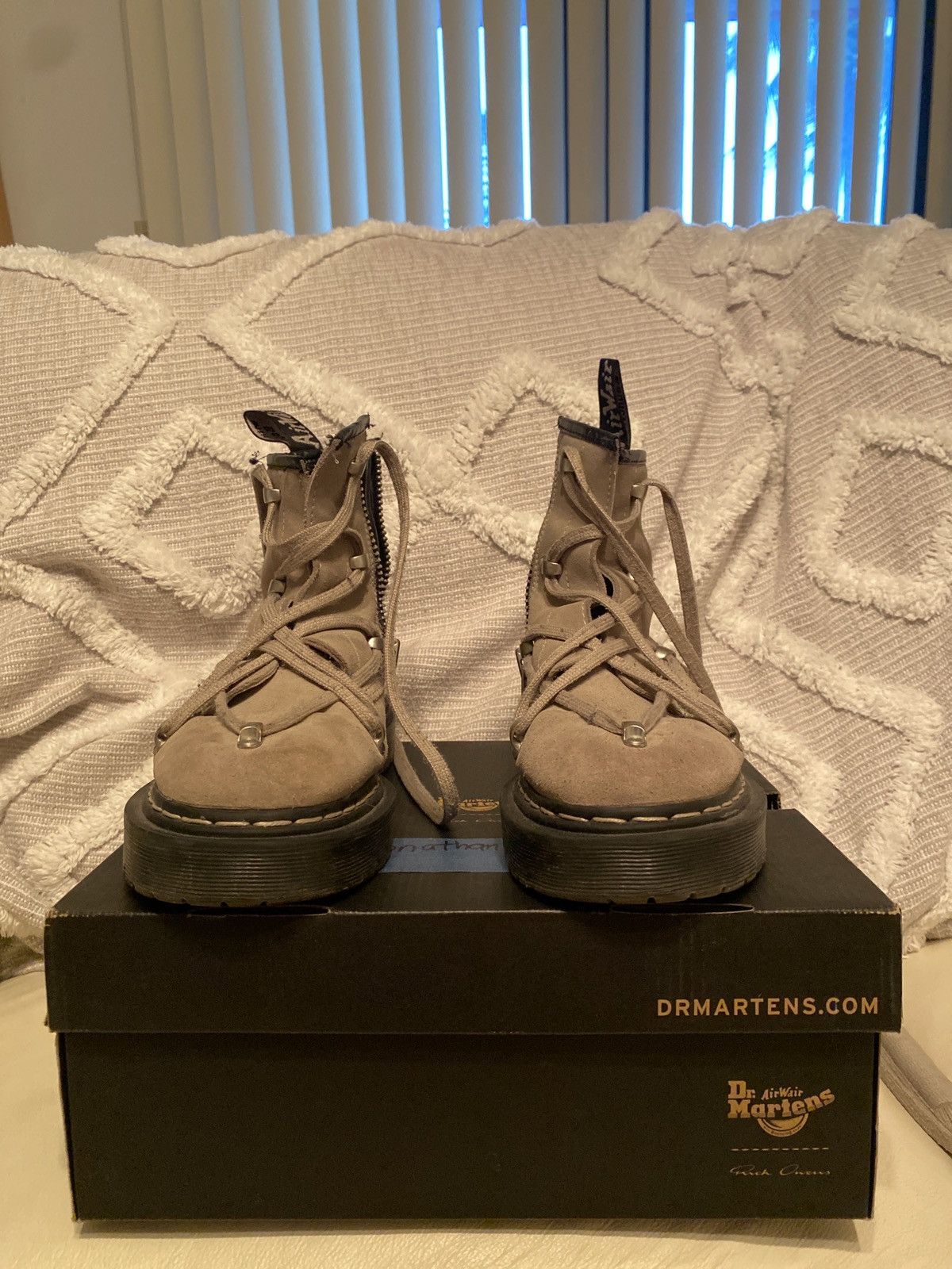 Dr. Martens × Rick Owens SUEDE RICK X DR MARTIN Size US 7 / EU 40 - 9 Thumbnail