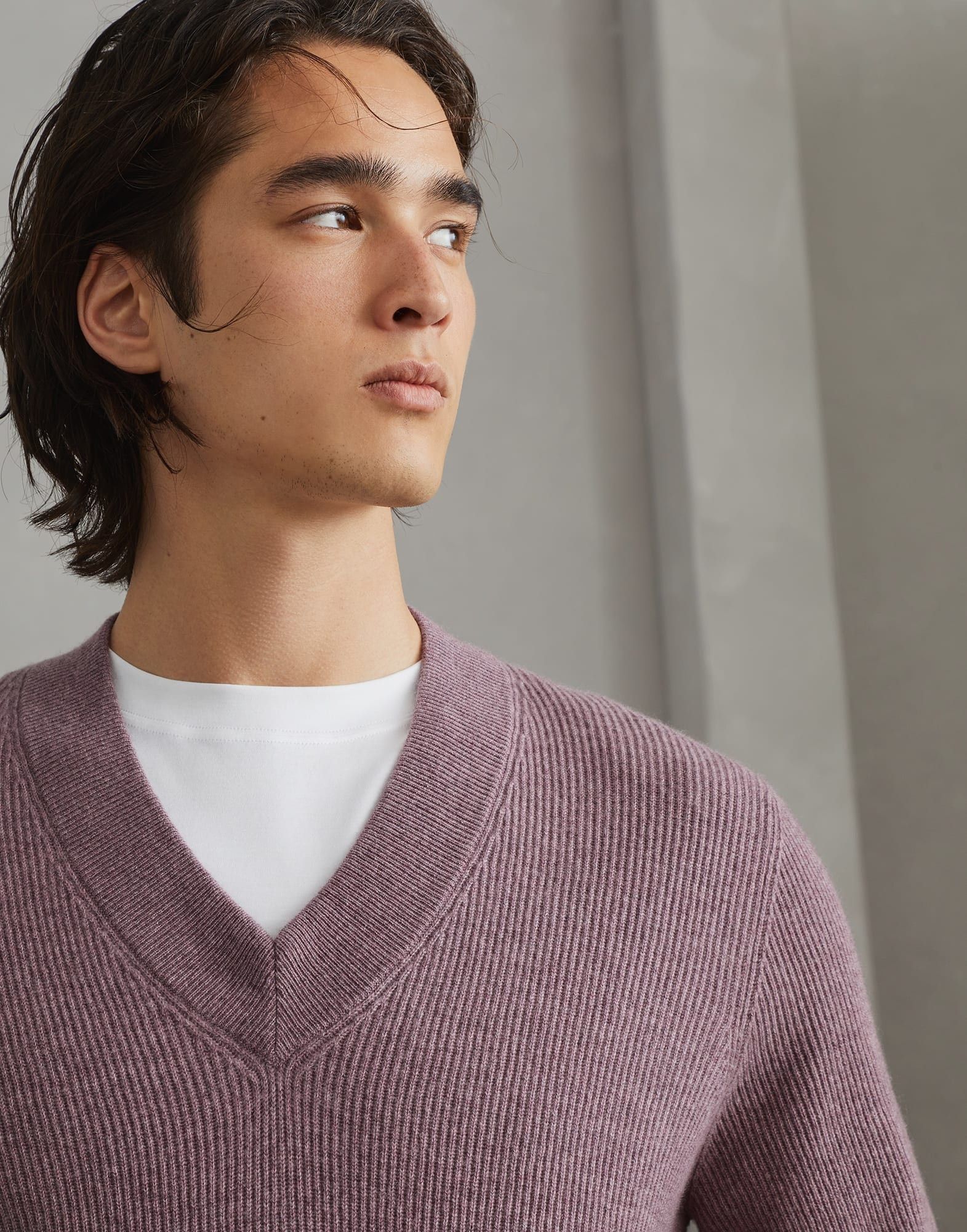 Brunello Cucinelli o1la1rc1a0925 Cardigan in Purple Size US L / EU 52-54 / 3 - 3 Thumbnail