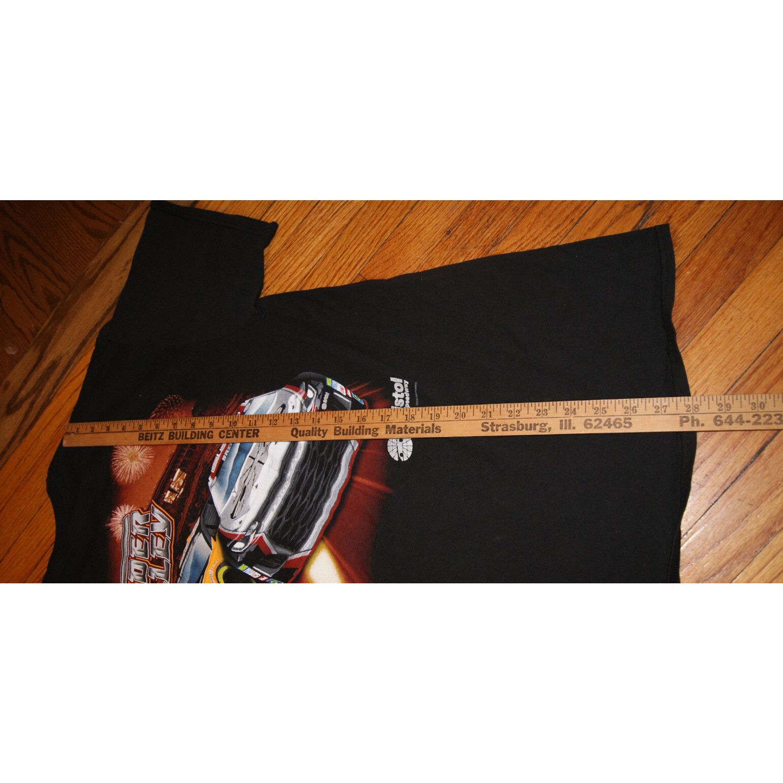 Delta Bristol Motor Speedway Thunder Large TShirt NASCAR 2 Sided Size US L / EU 52-54 / 3 - 8 Thumbnail