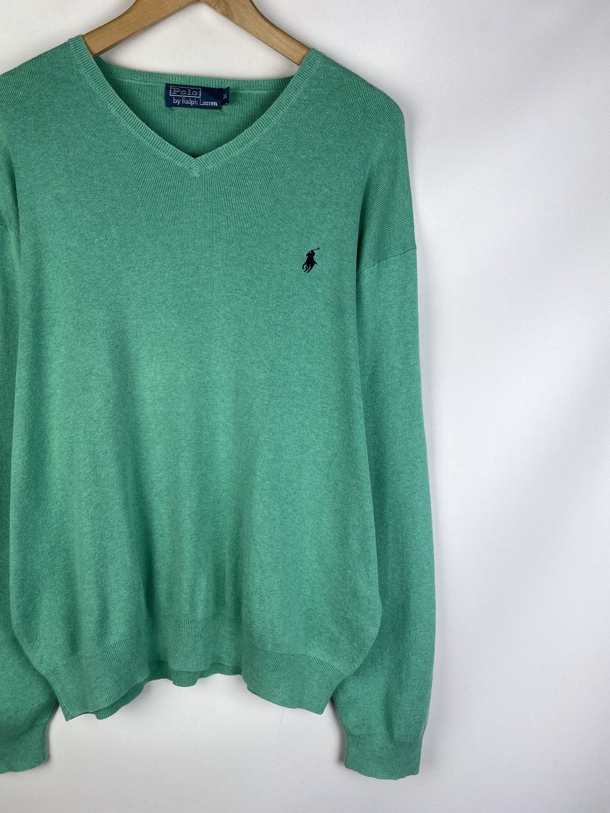 Polo Ralph Lauren Polo by Ralph Lauren vintage men’s v-neck sweater pullover Size US XL / EU 56 / 4 - 3 Thumbnail
