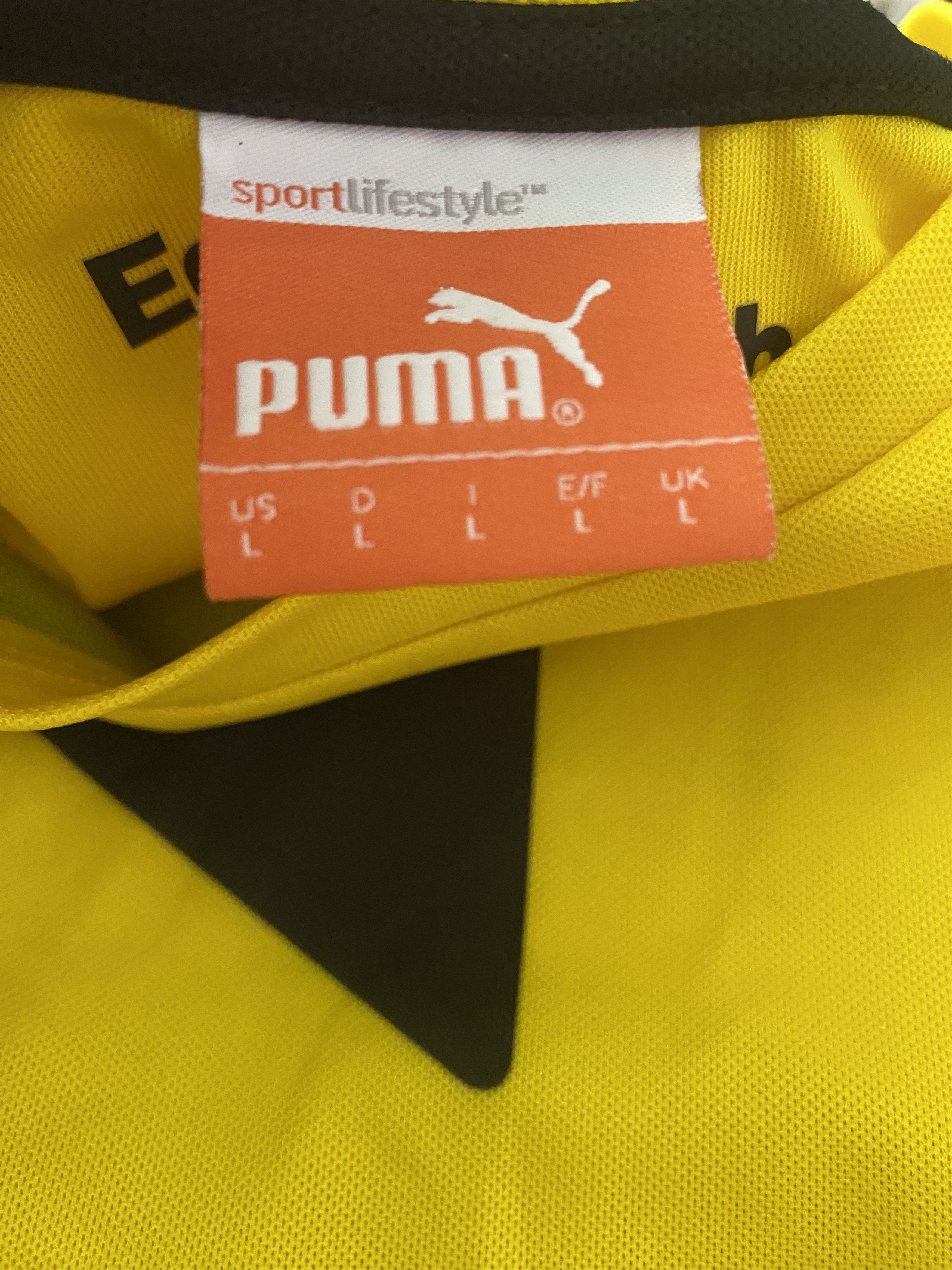 Puma BORUSSIA DORTMUND #9 IMMOBILE - 2014 - 2015 - Puma - L Size US L / EU 52-54 / 3 - 6 Thumbnail