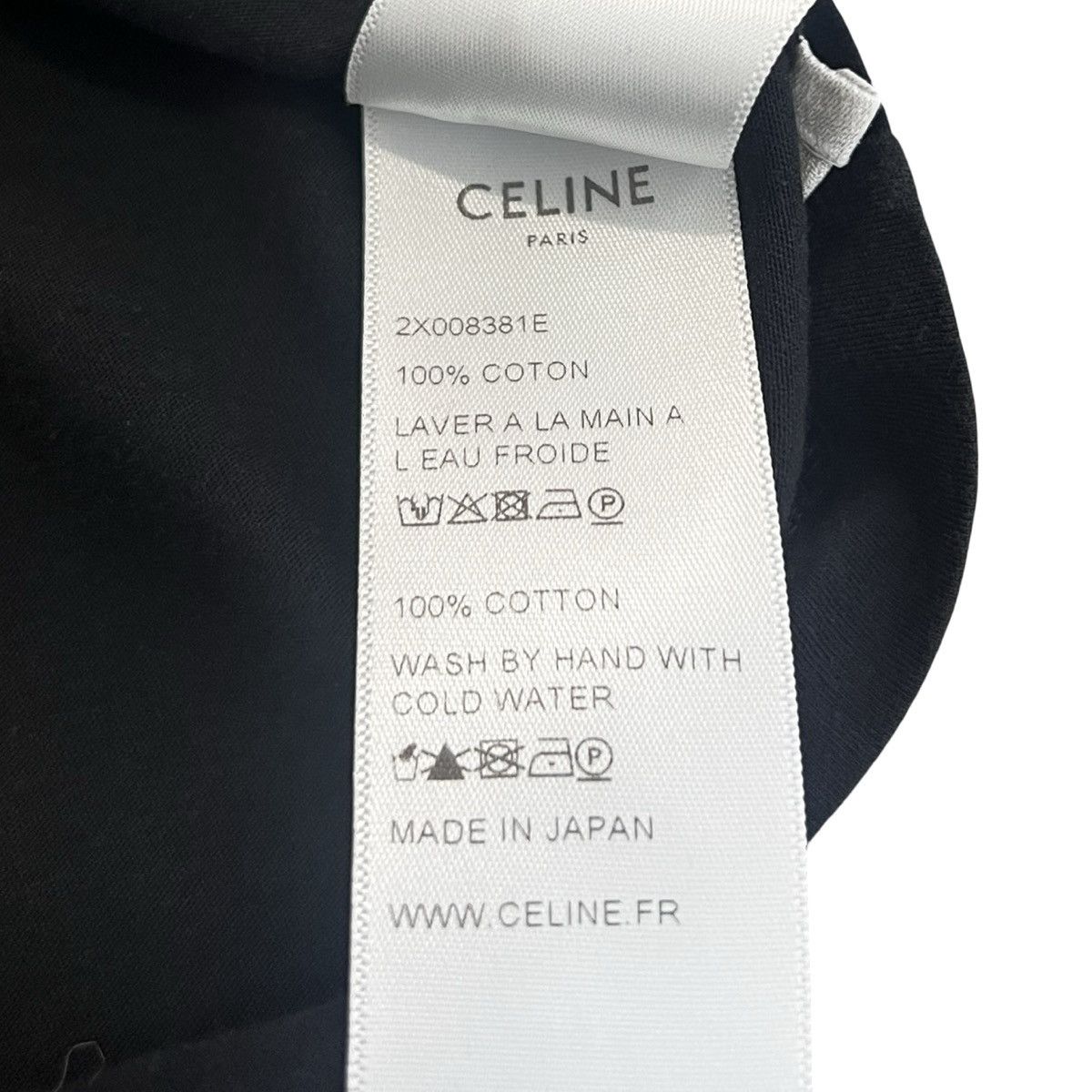 Celine CELINE 2019SS Christian Marclay “ZOOOM” PRINT T-SHIRT BLACK Size US S / EU 44-46 / 1 - 5 Thumbnail