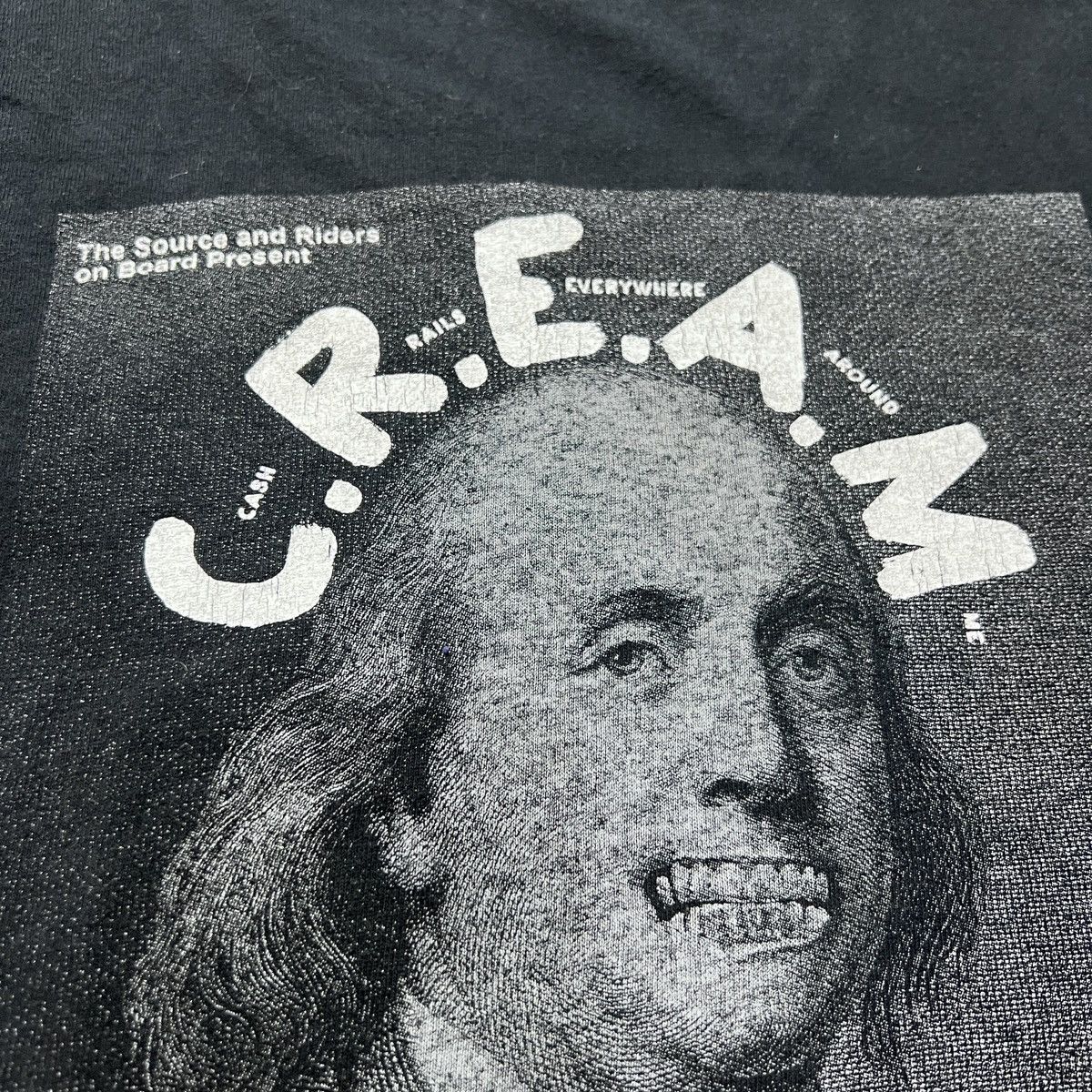 Vintage Y2K CREAM Snowboards Skate Graphic Streetwear Tee Size US L / EU 52-54 / 3 - 3 Thumbnail