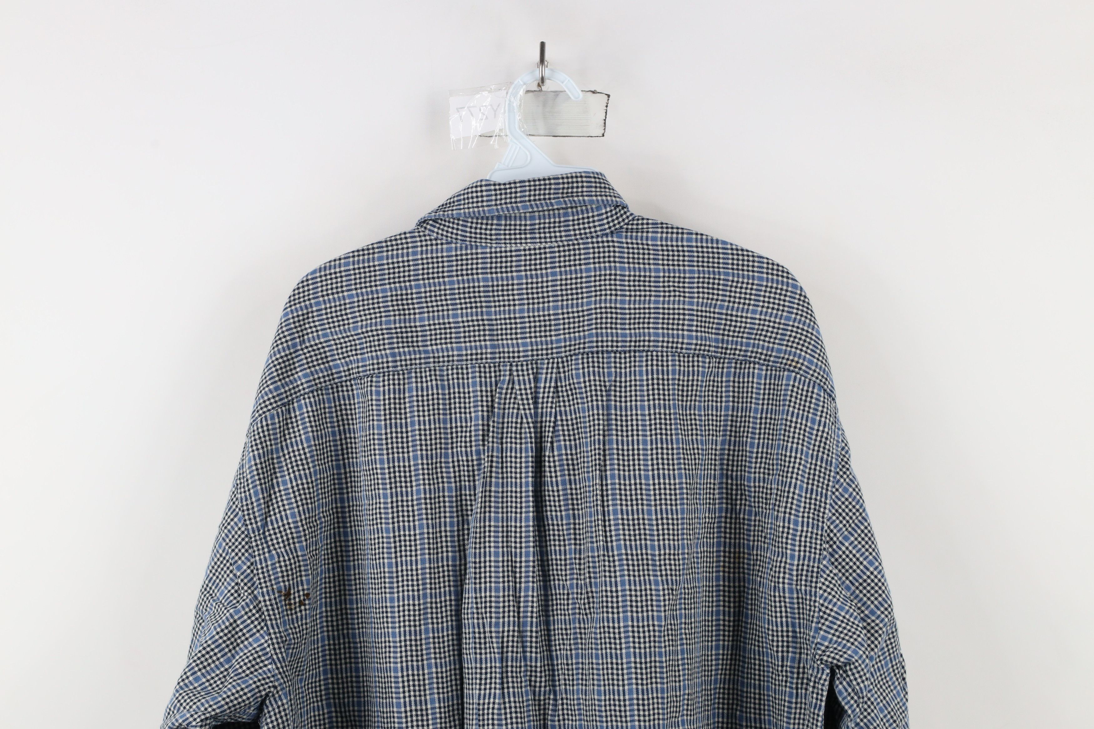 Gap × Vintage Vintage Y2K 2001 Gap Plaid Flannel Button Down Shirt Size US L / EU 52-54 / 3 - 9 Thumbnail