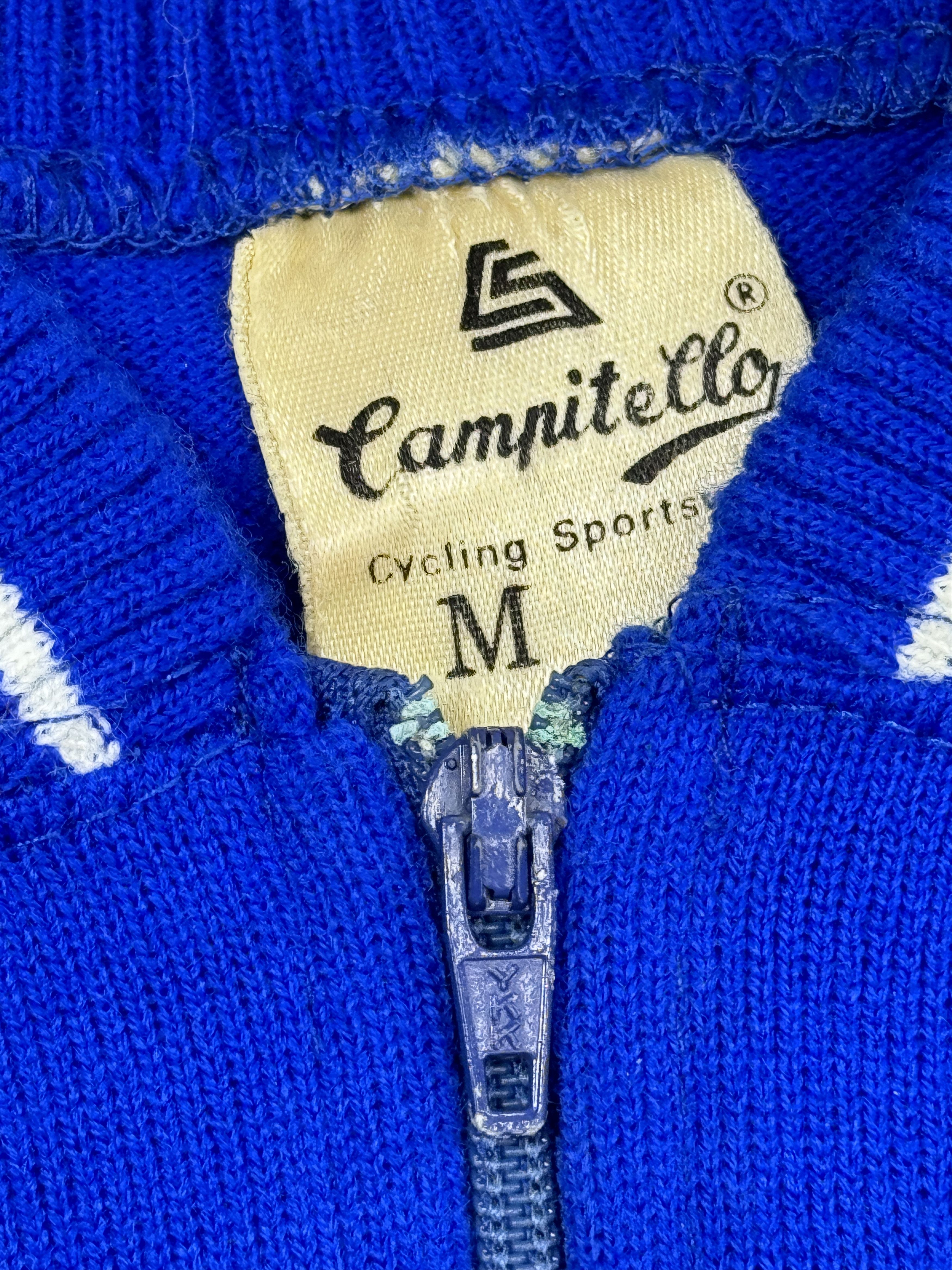 Vintage Vintage 70s Campitello Cycling Jersey UCI Rainbow Size US M / EU 48-50 / 2 - 6 Thumbnail