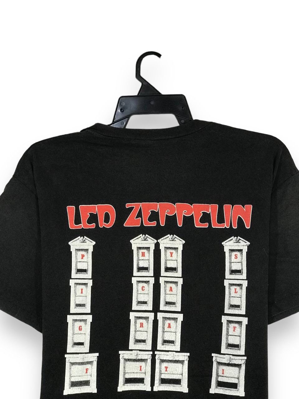 Band Tees Vintage 1988 Led Zeppelin Physical Graffiti album Size US L / EU 52-54 / 3 - 9 Thumbnail