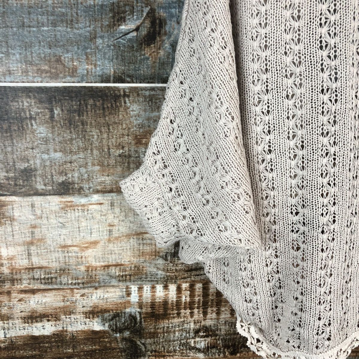 Homespun Knitwear DL Abc une Face vintage crochet Knitwear #C729 Size L / US 10 / IT 46 - 15 Thumbnail