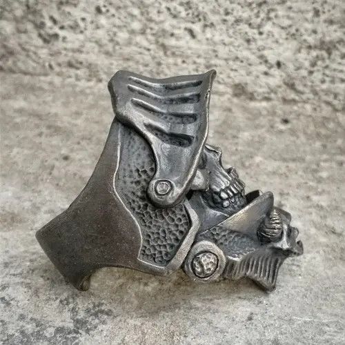 Jewelry Death Knight Skull Ring Size ONE SIZE - 4 Thumbnail
