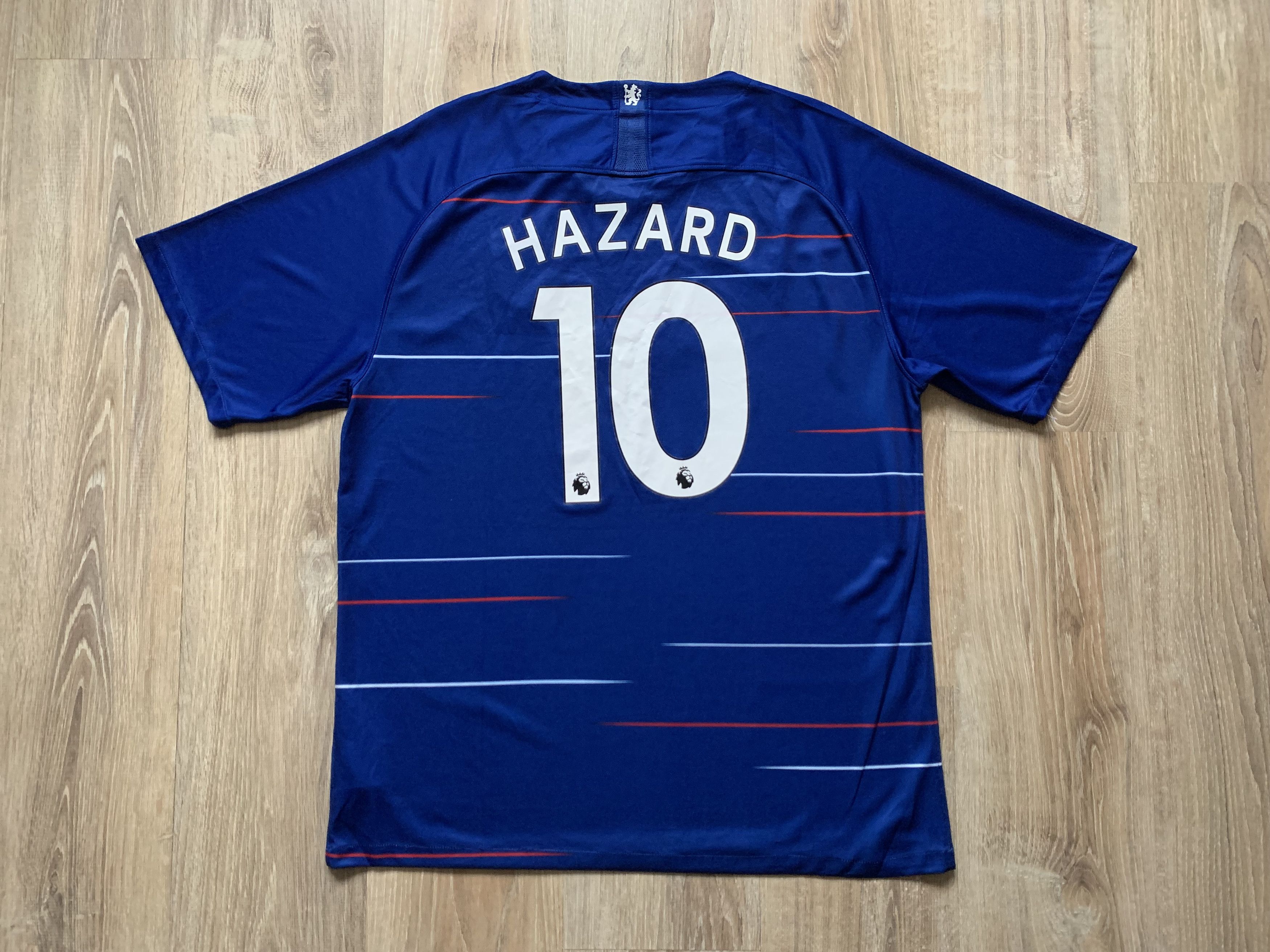 Nike Nike Chelsea Home Football Shirt #10 Eden Hazard 2019-2020 Size US XXL / EU 58 / 5 - 2 Thumbnail