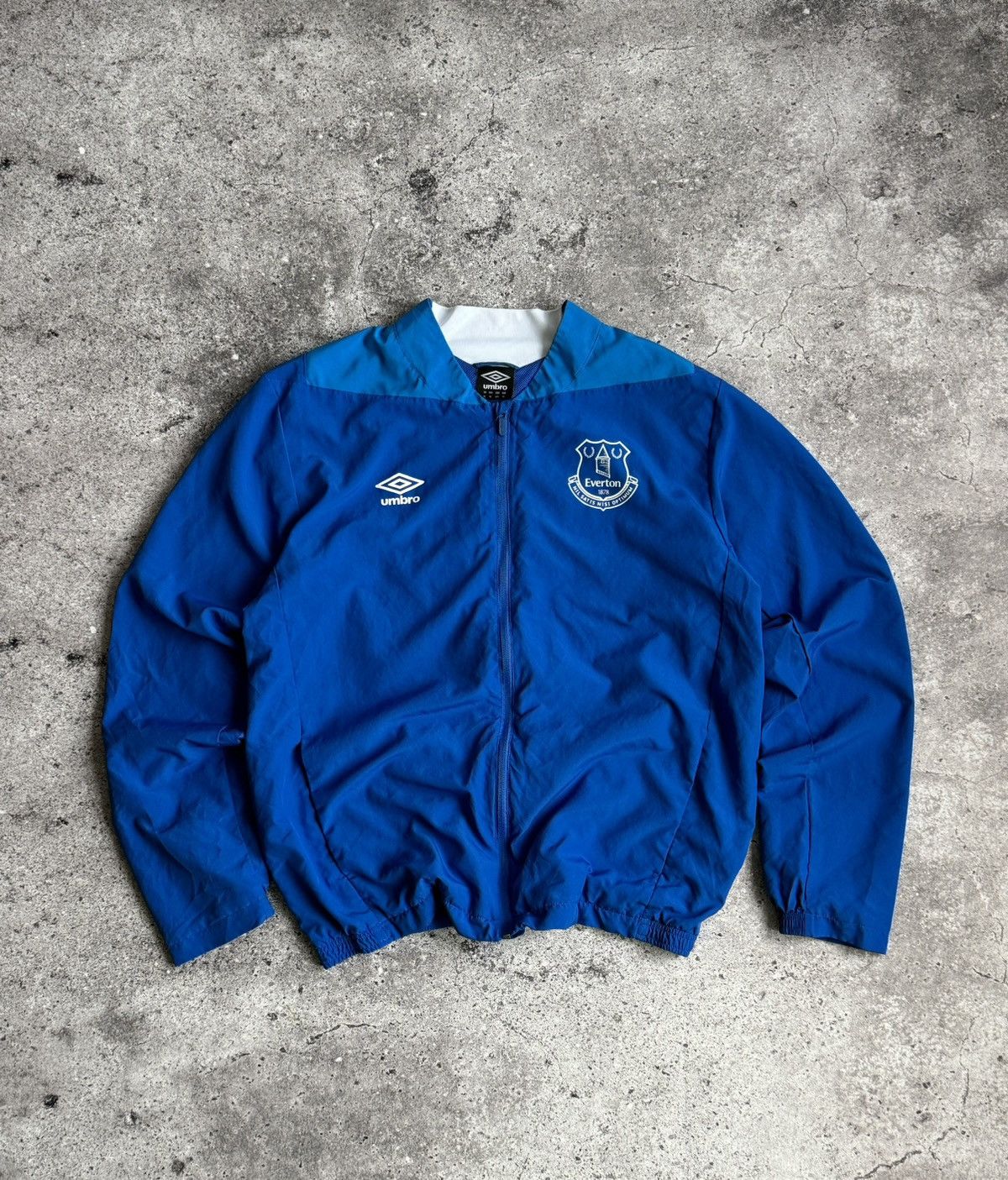 Umbro × Vintage Vintage Umbro Everton nylon jacket Size US XL / EU 56 / 4 - 1 Thumbnail