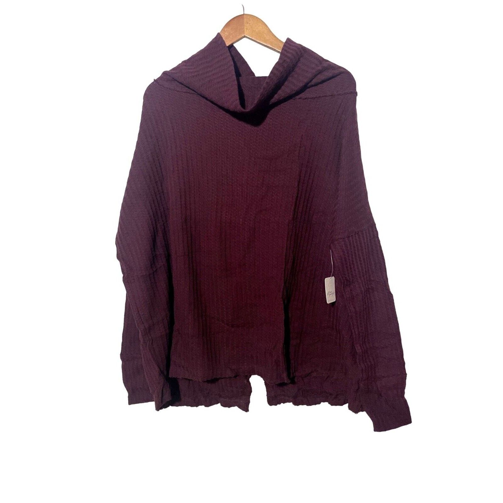 Free People Free People Shirt Womens S NWT Juicy Cowl Neck Split Back Size S / US 4 / IT 40 - 2 Thumbnail