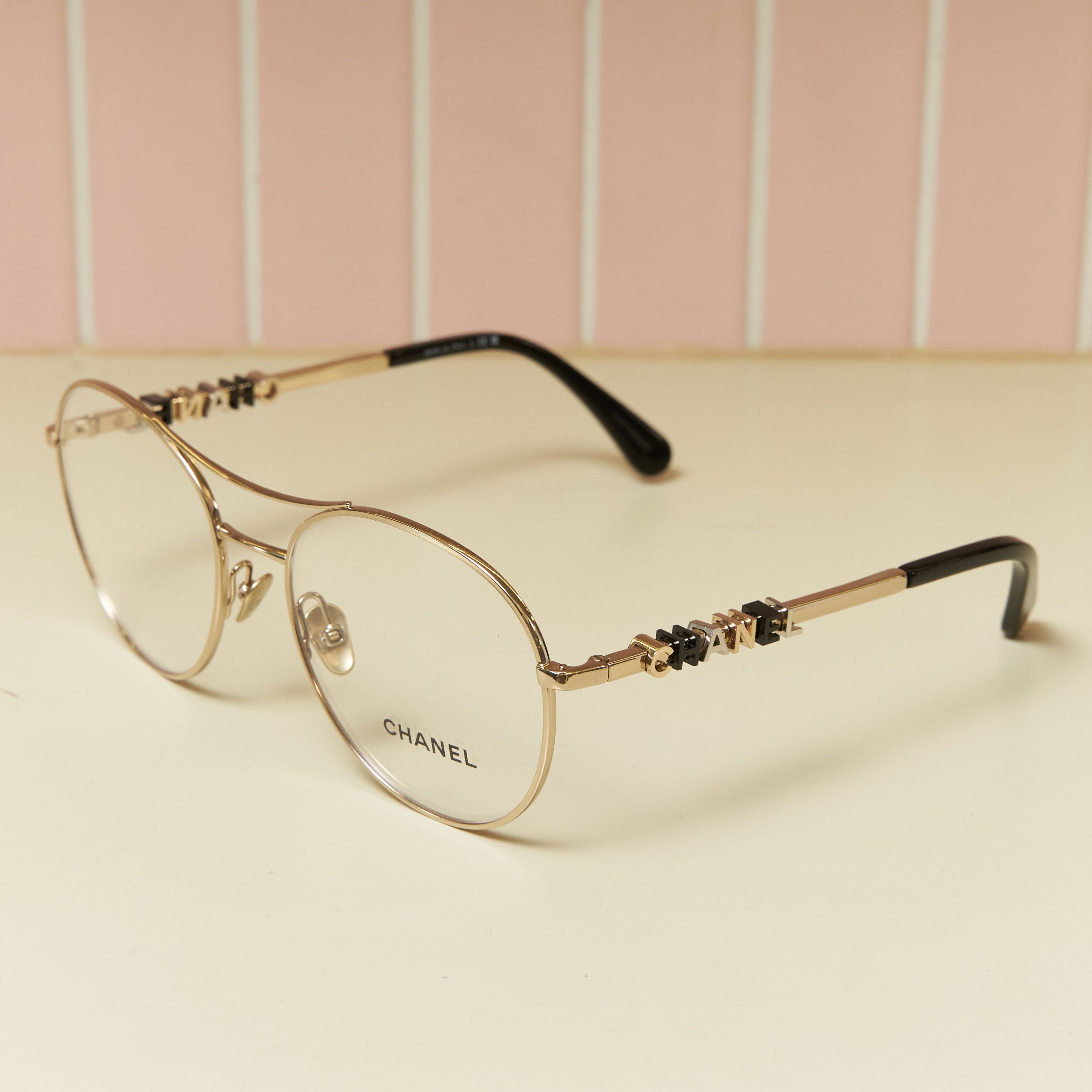 Chanel CHANEL 0CH2214 C395 Glasses GOLD Size ONE SIZE - 1 Thumbnail