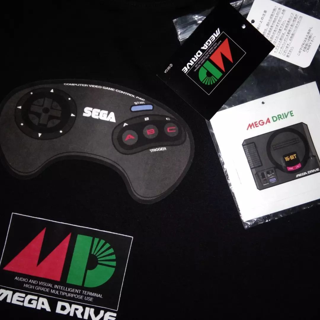Japanese Brand × The Game BNWT SEGA Mega Drive tshirt 🎮 retro 80s game console Size US XL / EU 56 / 4 - 1 Thumbnail