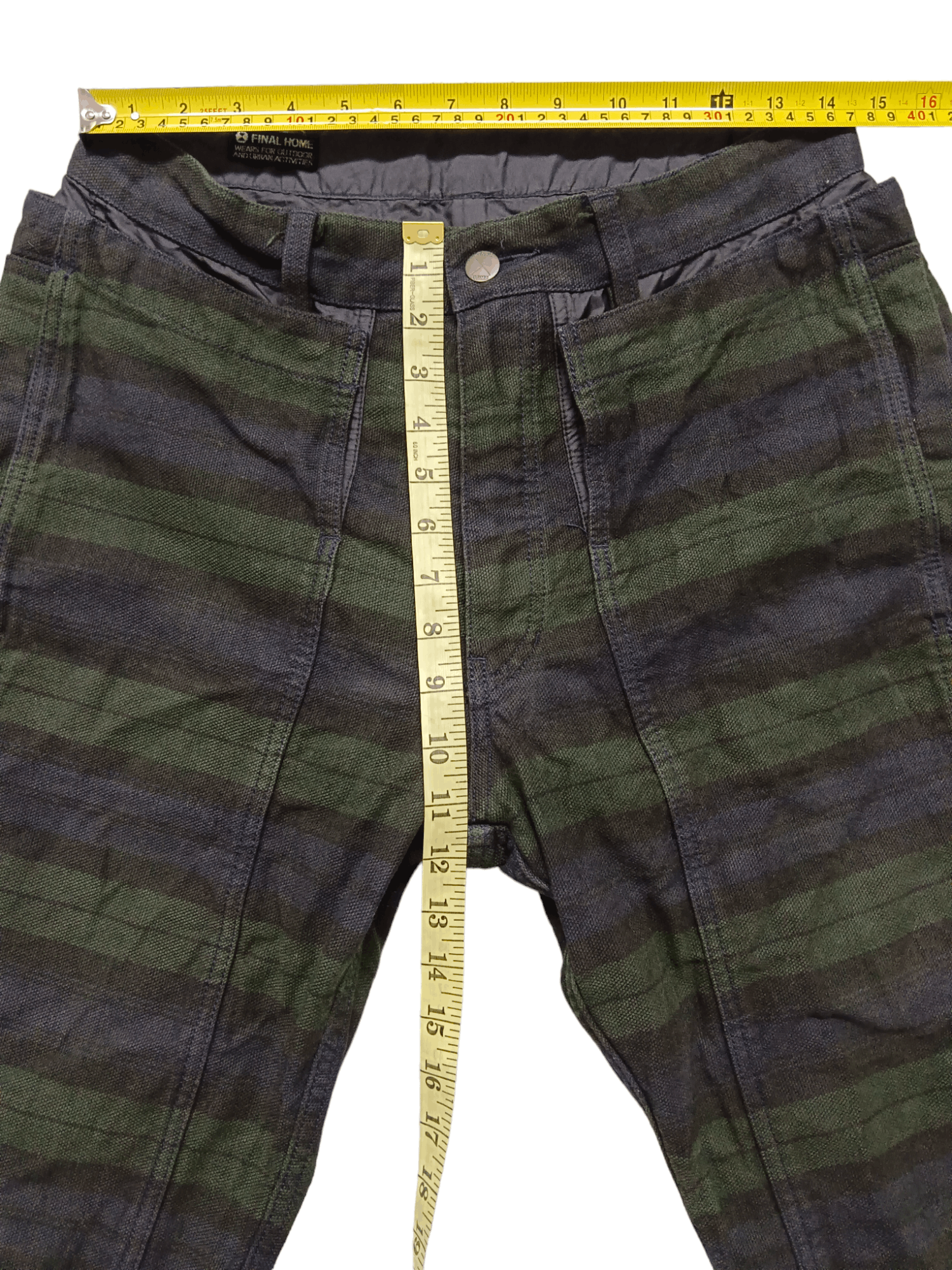 Final Home Final Home Double Waist Designer Hagi Pants Size US 29 - 6 Thumbnail