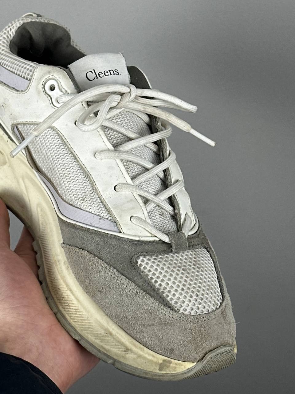 Japanese Brand Cleens Essential Runner Evo White Sneaker Size US 10 / EU 43 - 6 Thumbnail