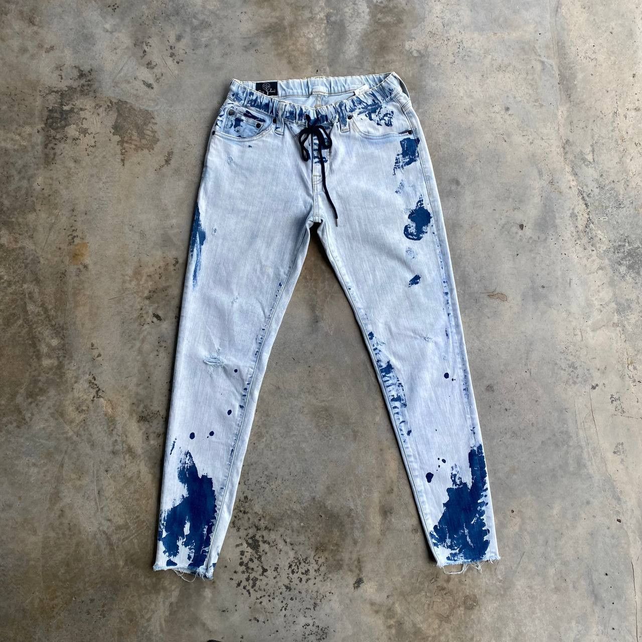 Big John × Kazuki Kuraishi KOJIMA KURASHIKI JAPAN X BIG JOHN PAINTER SWEATPANT ANKLECUT Size US 28 / EU 44 - 1 Thumbnail