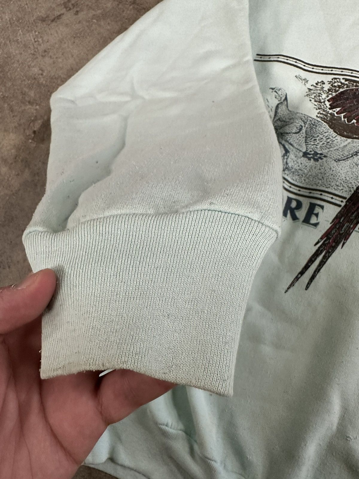 Vintage Vintage 90s Explore The Wild Pheasant Bird Sweatshirt READ Size US M / EU 48-50 / 2 - 5 Thumbnail