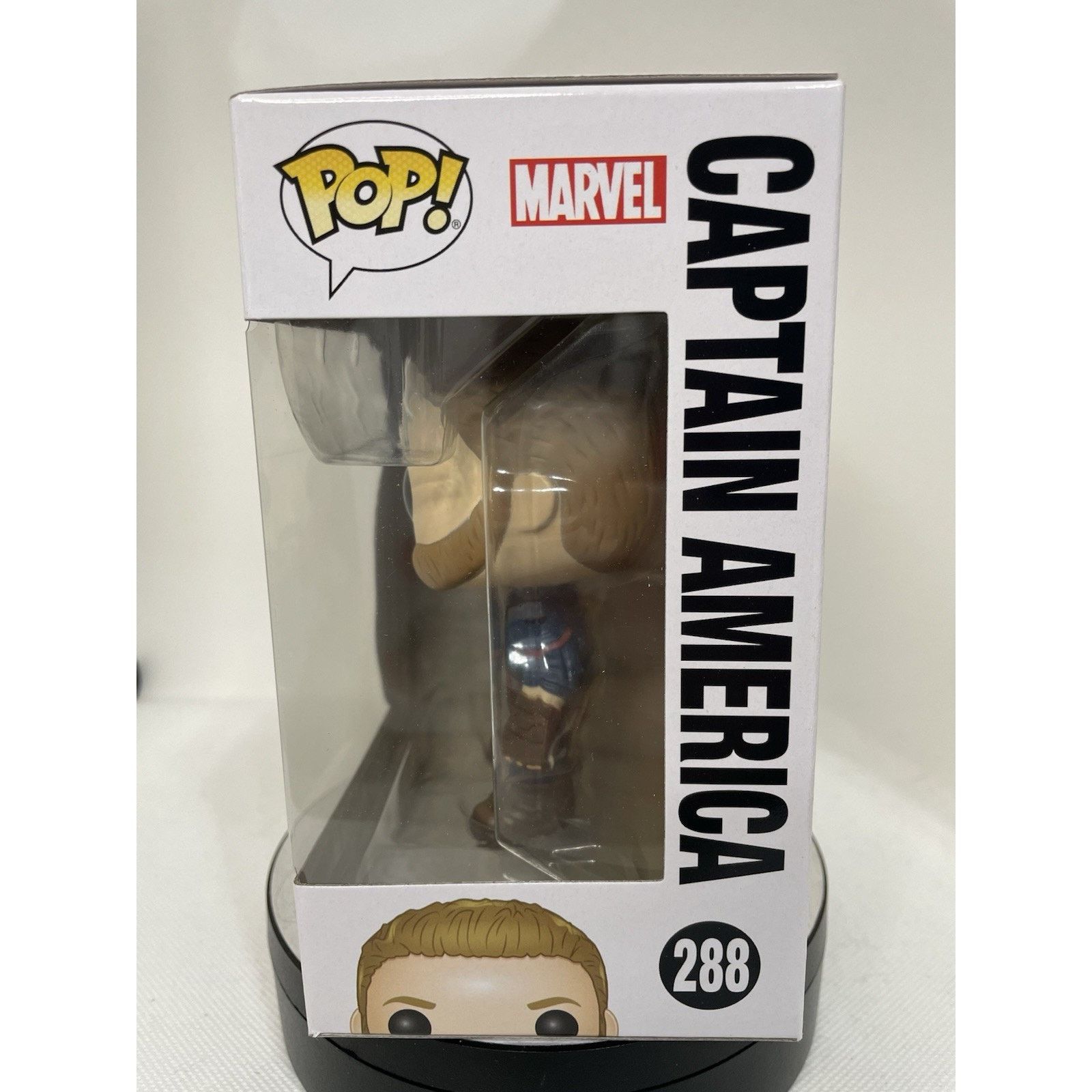 Marvel Comics Funko Pop! Captain America #288 Avengers Infinity War Size ONE SIZE - 3 Thumbnail