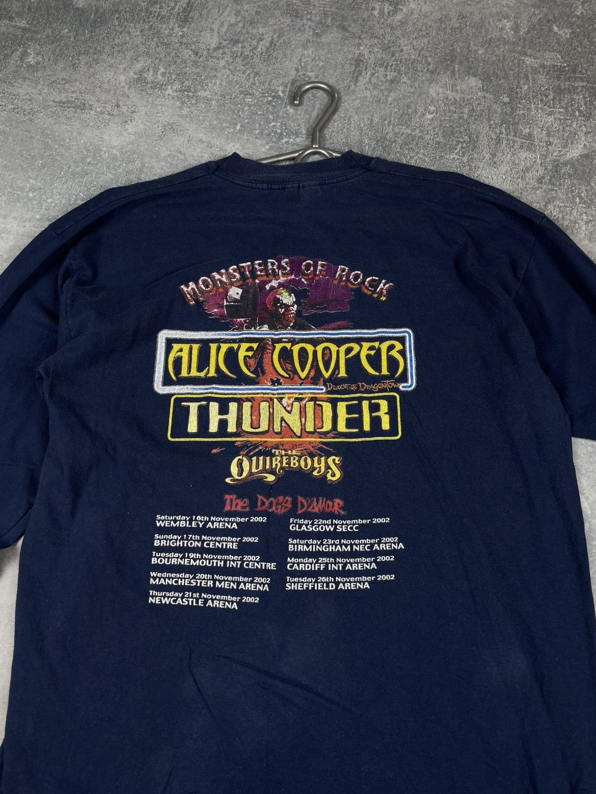Band Tees Vintage 2002 Alice Cooper Monster of rock long sleeve tee Size US L / EU 52-54 / 3 - 4 Thumbnail