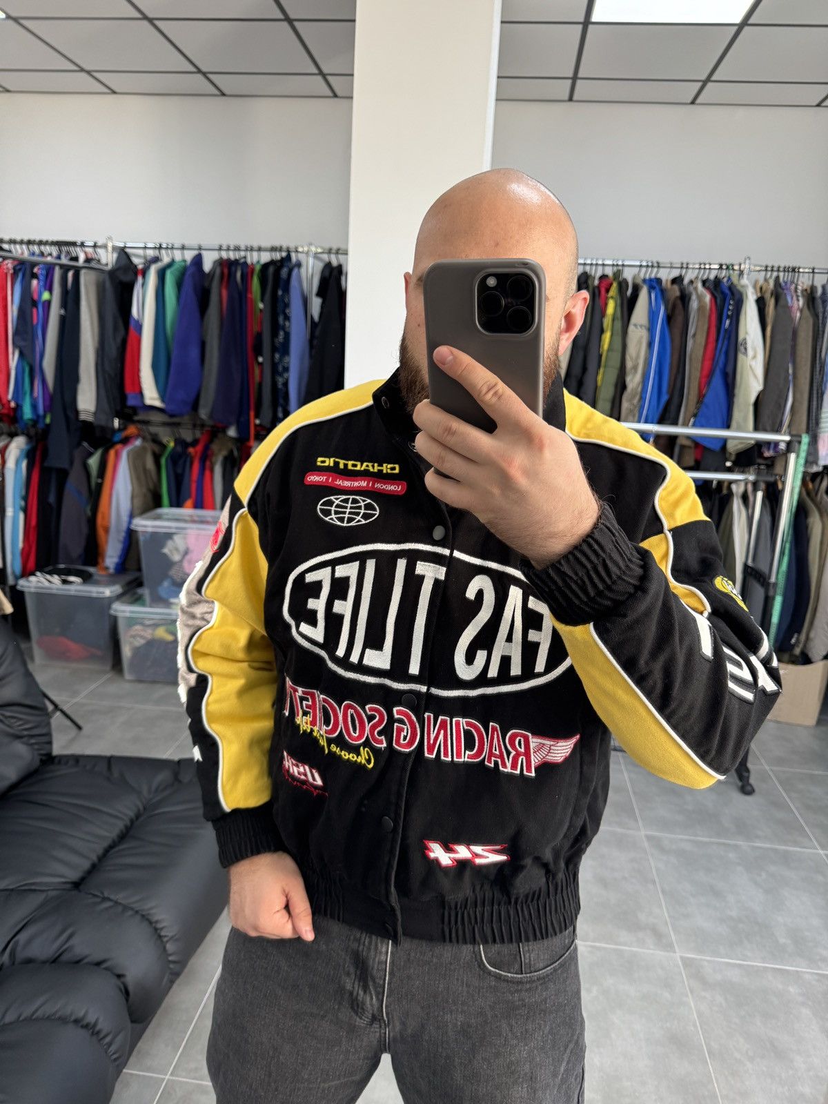 Other IQ Fastlife MotorSport Racing Jacket Size S Size US S / EU 44-46 / 1 - 3 Thumbnail