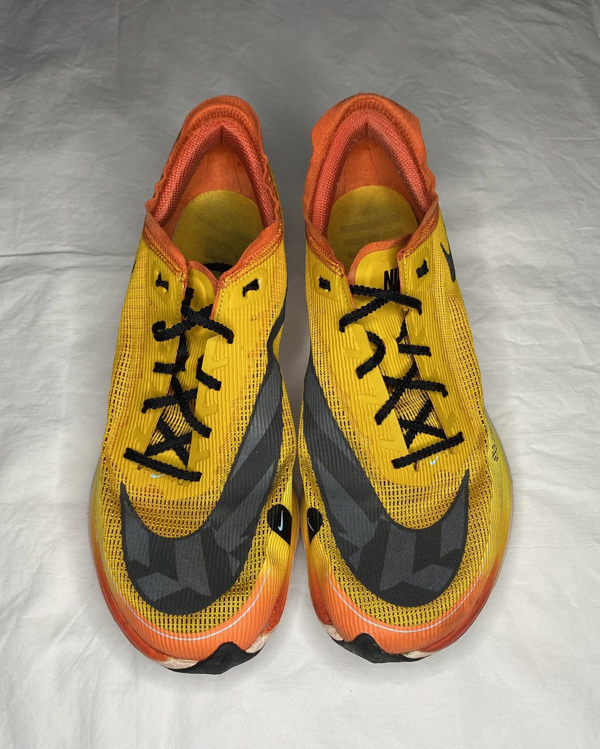 Nike Zoomx Vaporfly 2 Ekiden Mens Size 10.5 Running Shoes in Yellow