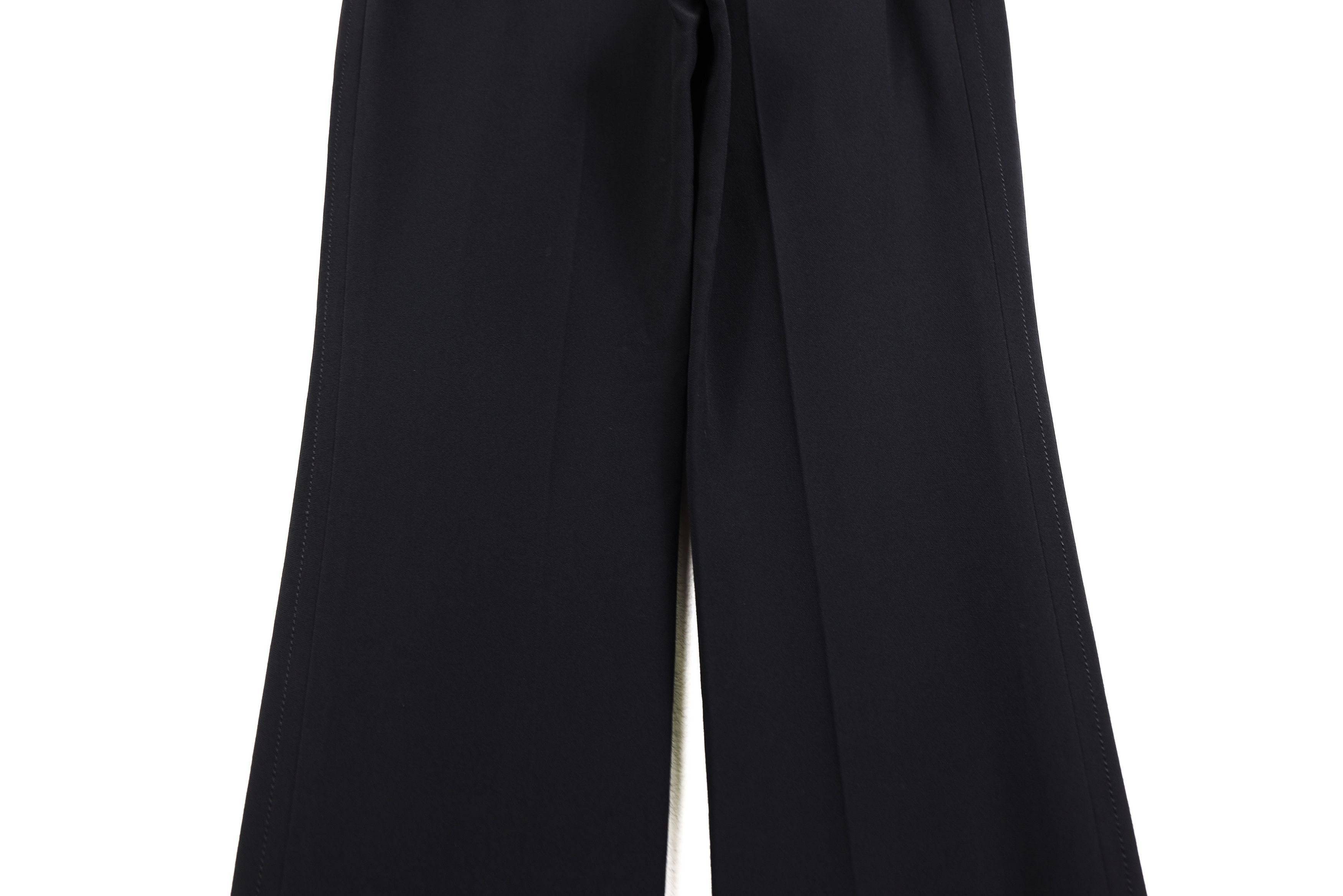 Louis Vuitton Womens Louis Vuitton Uniforms Black Trousers Pants Size 26" / US 2 / IT 38 - 9 Thumbnail